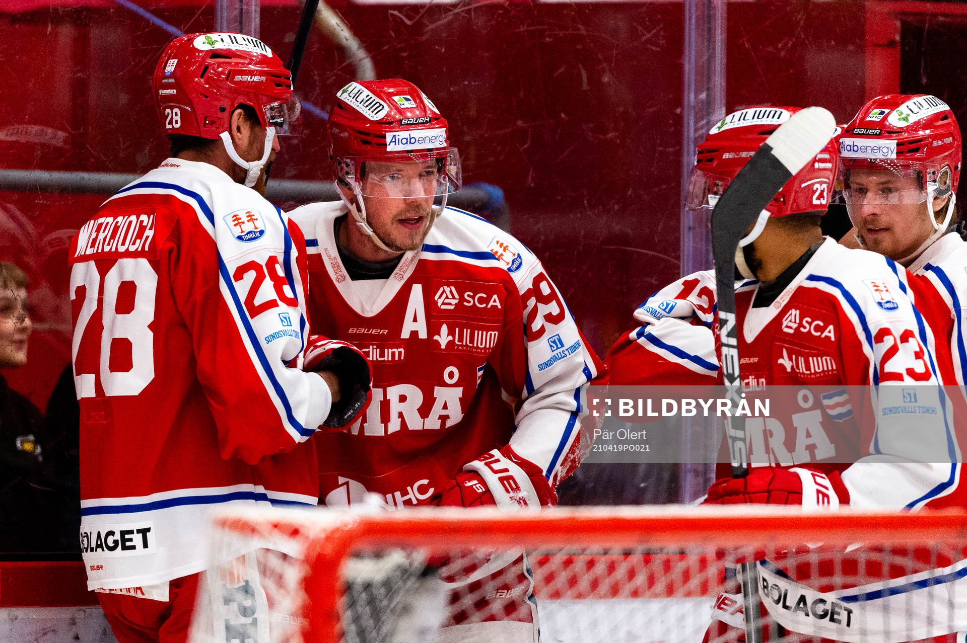 Timrås Morten Madsen jublar