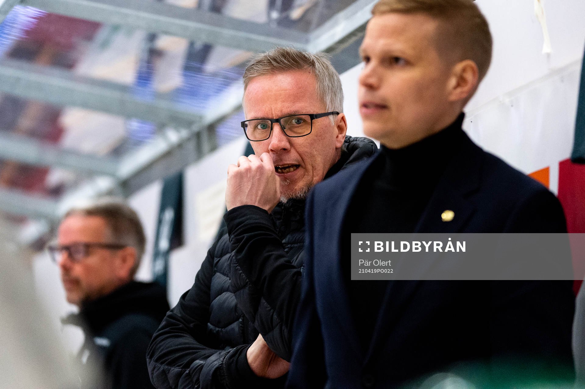 Björklövens tränare Hans Wallson
