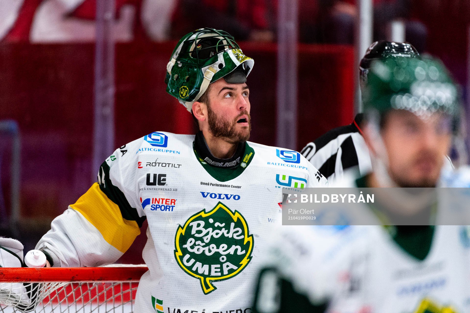 Björklövens målvakt Kevin Poulin