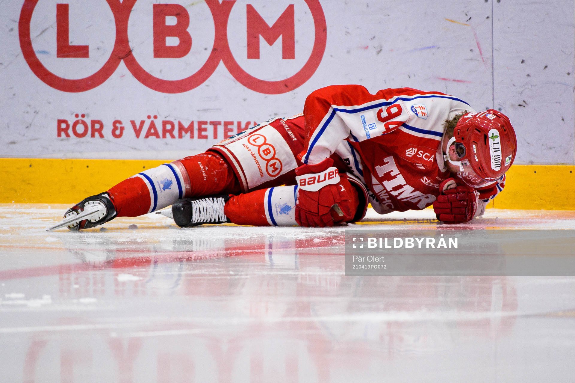 Timrås Sebastian Hartmann har ont