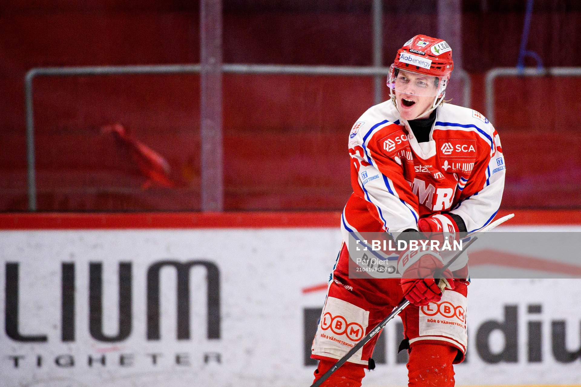 Timrås Erik Walli Walterholm jublar