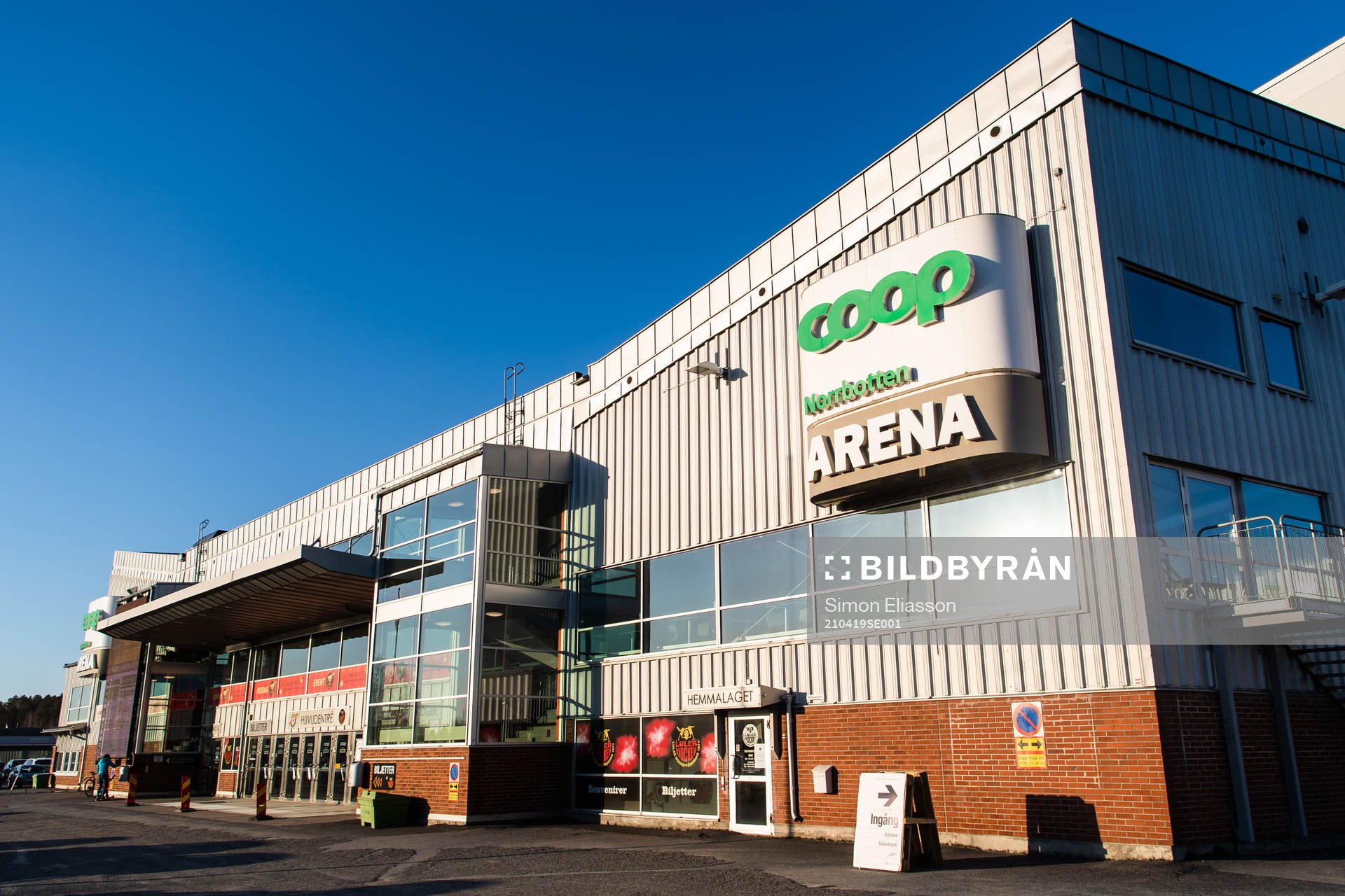 Coop Norrbotten arena exteriör