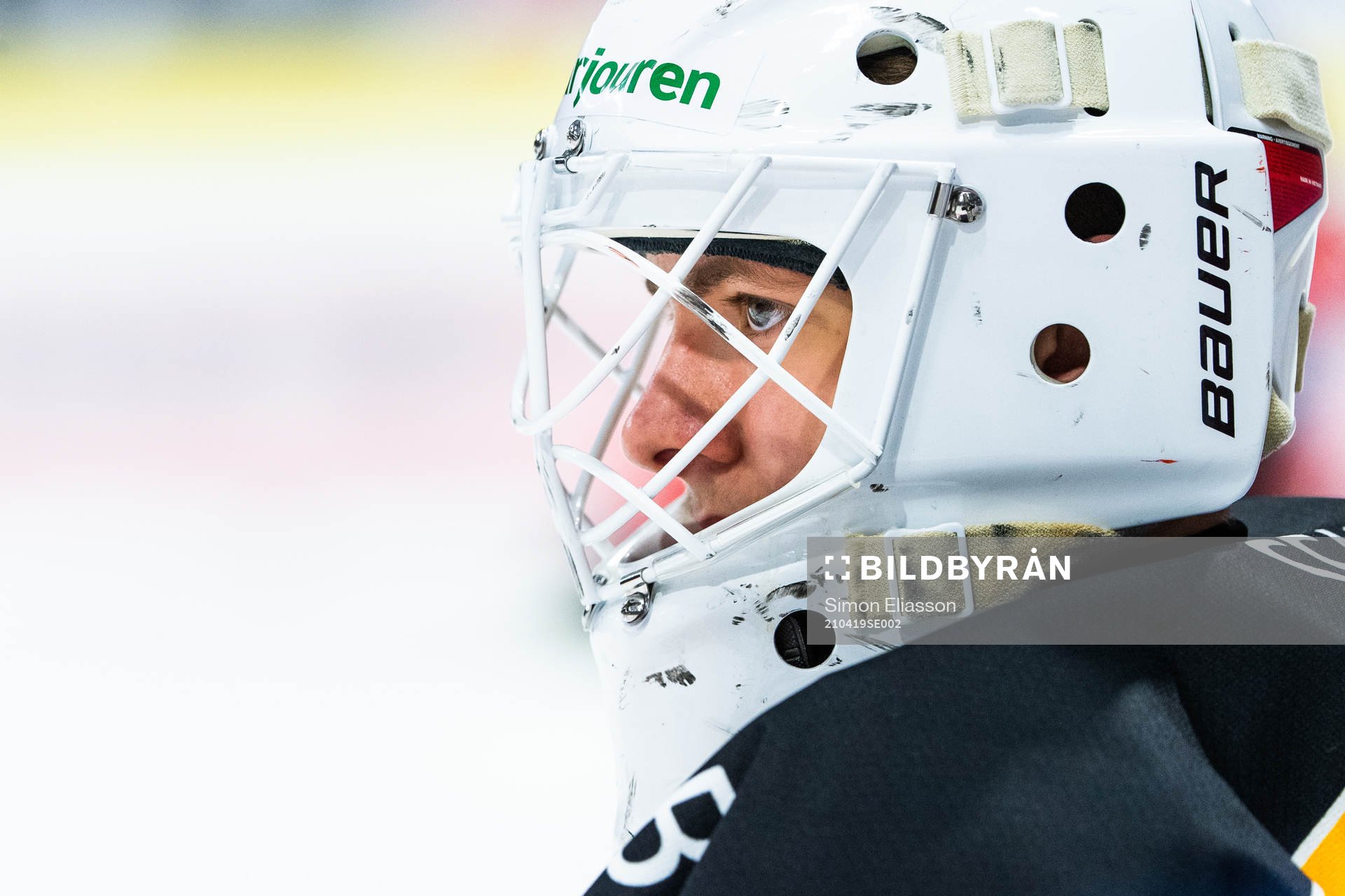 Luleås målvakt Sebastian Andersson