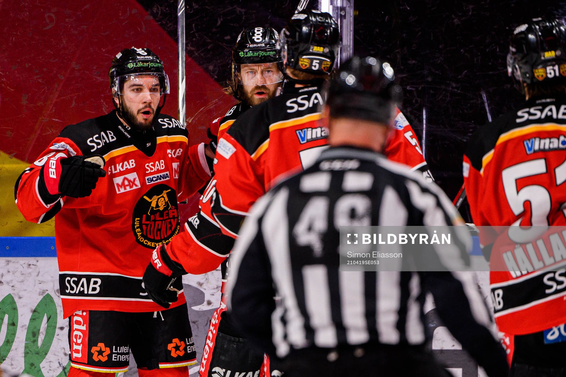 Luleås Chris Desousa jublar