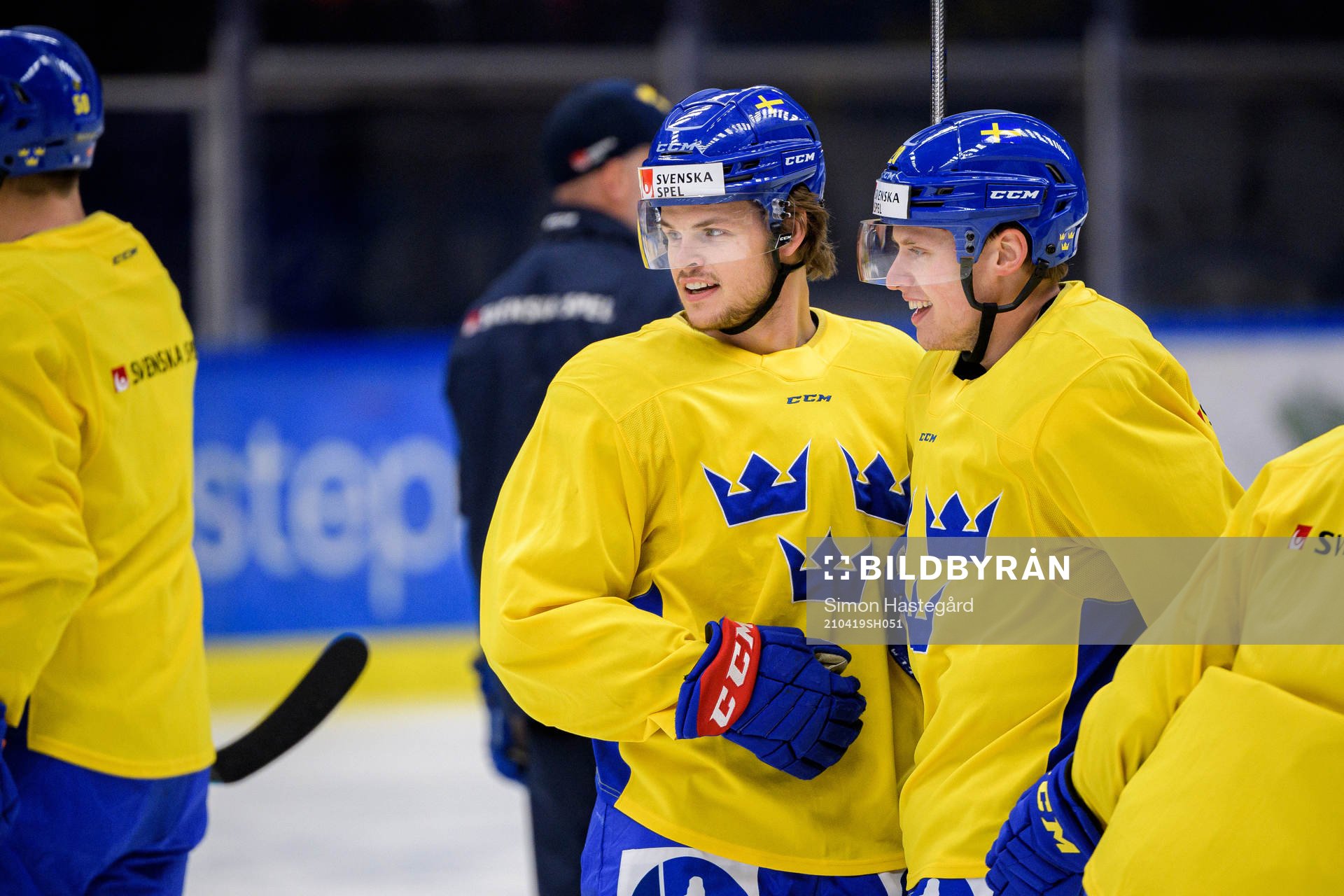 Malte Strömwall och Lawrence Pilut