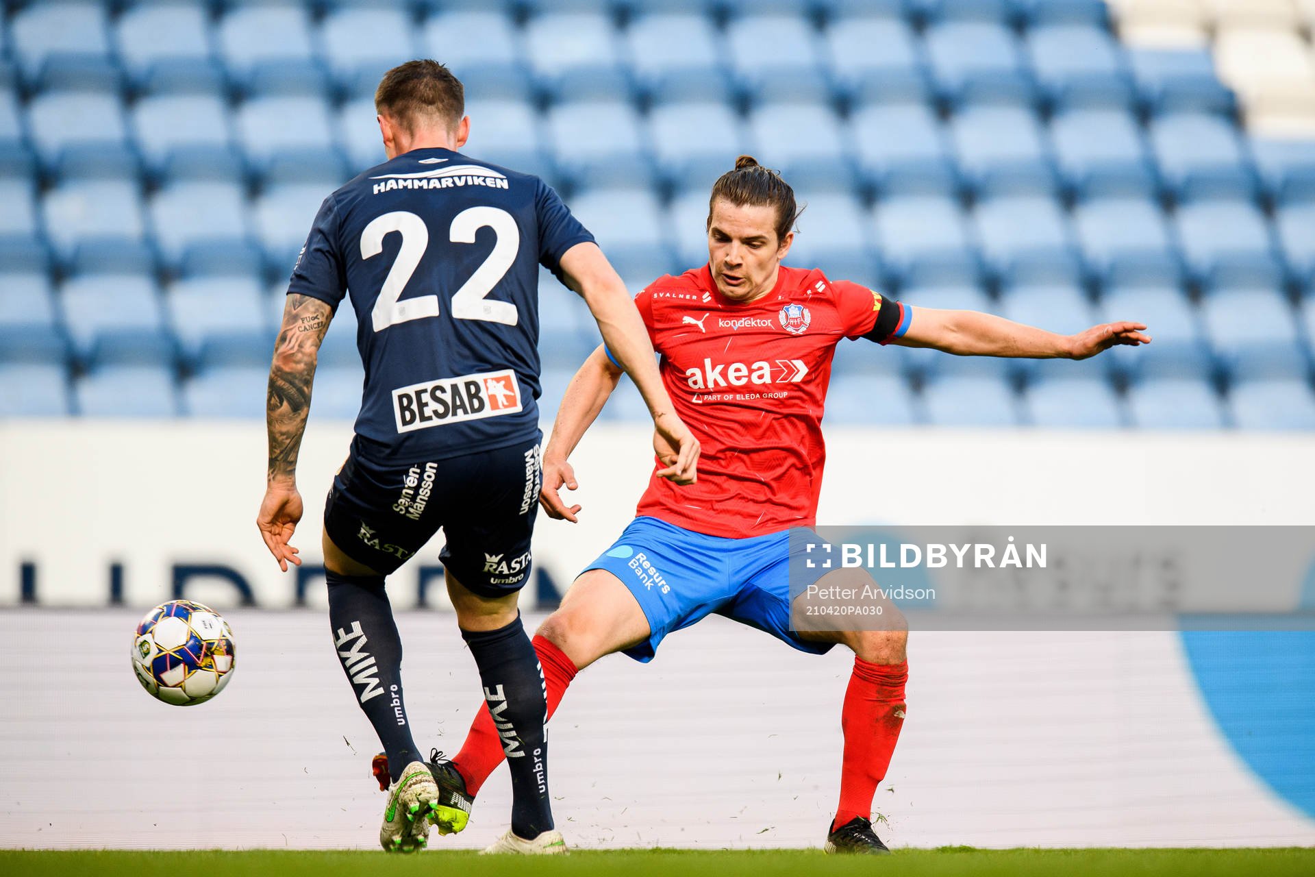 Örgrytes Marcus Haglind Sangré och Helsingborgs Brandur
