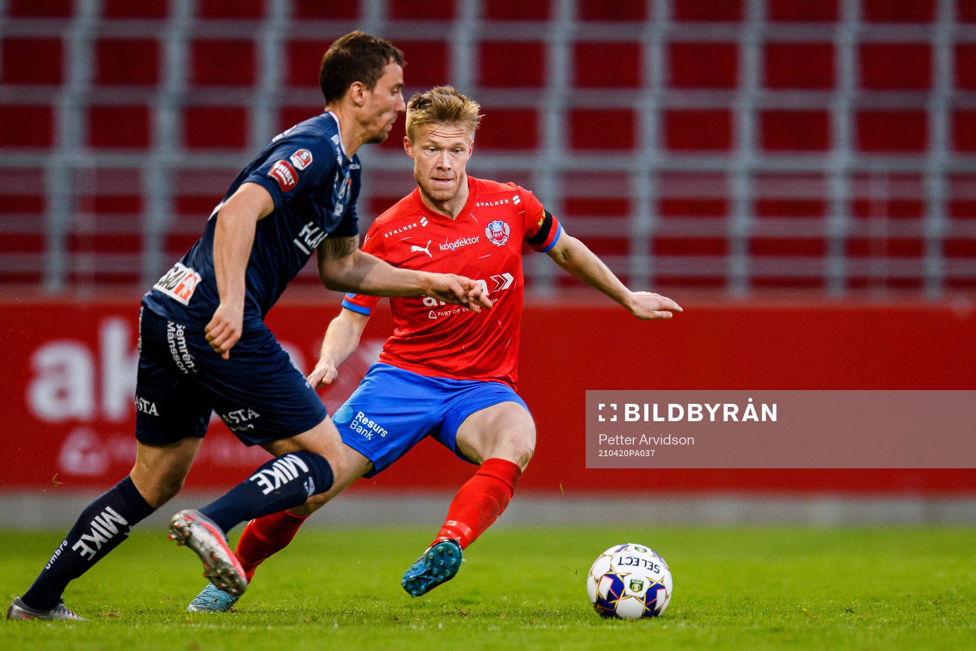 Örgrytes Jonathan Azulay och Helsingborgs Andreas Landgren