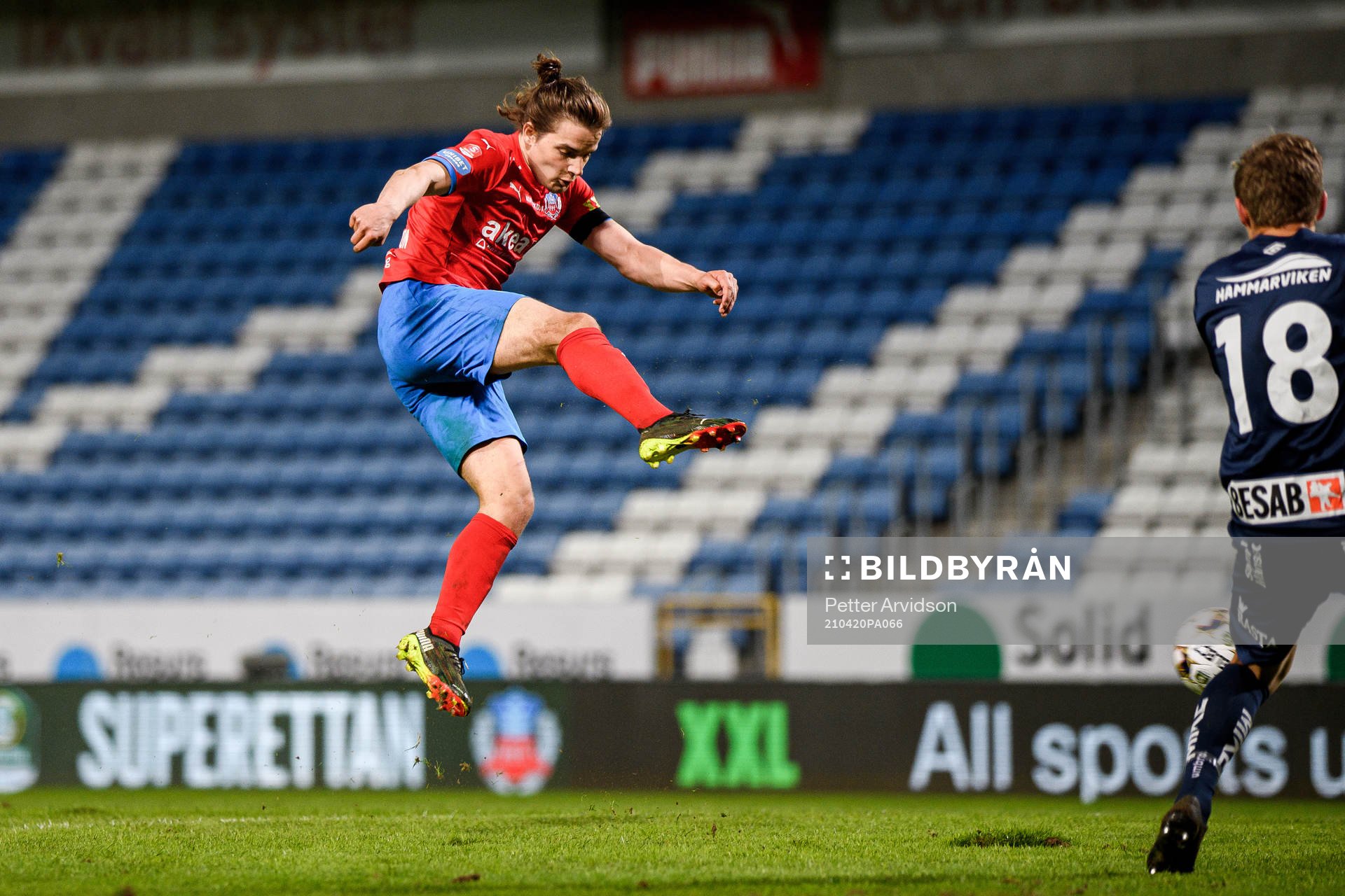 Helsingborgs Brandur Hendriksson Olsen för 4-1