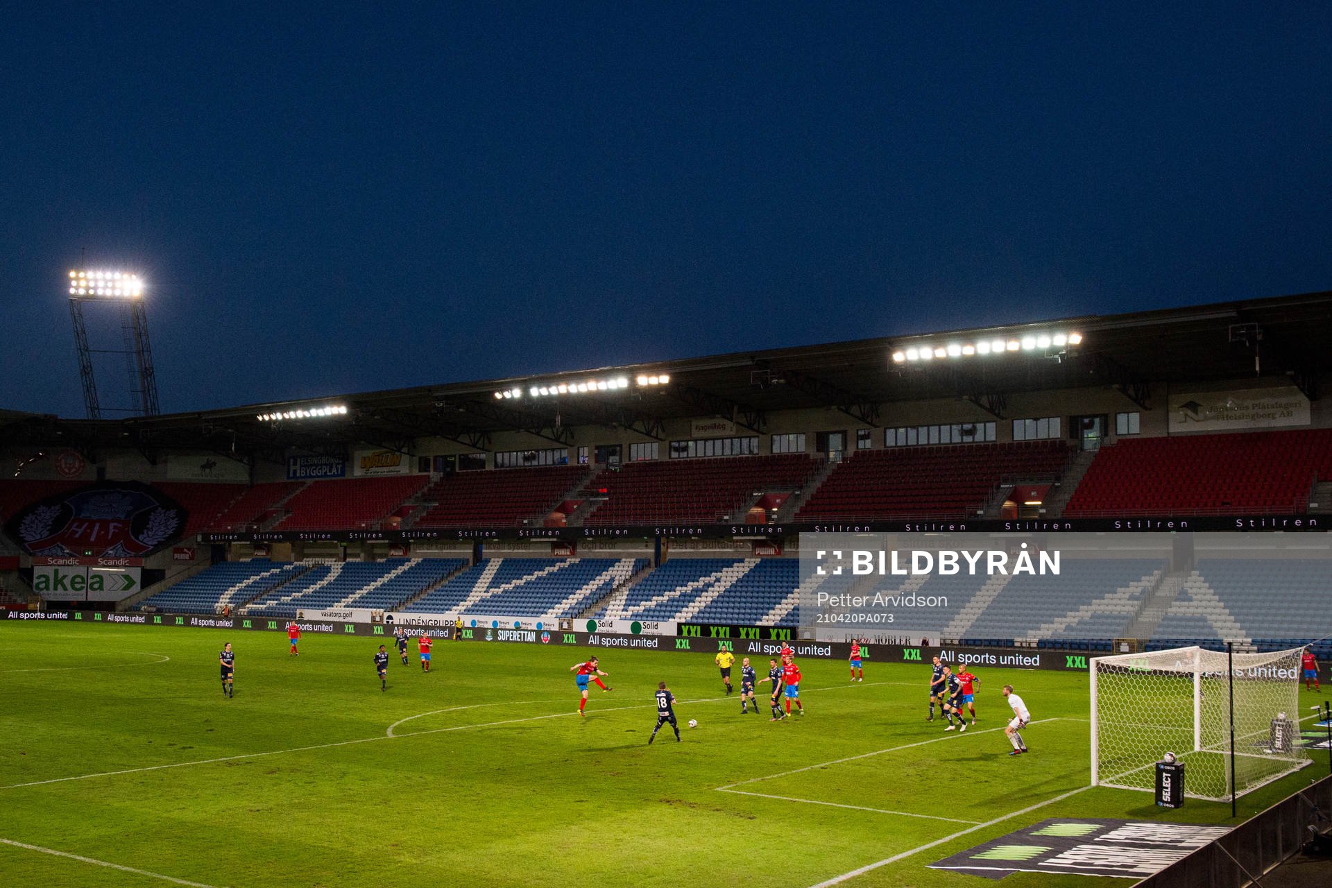 Helsingborgs Brandur Hendriksson Olsen gör 4-1 bakom