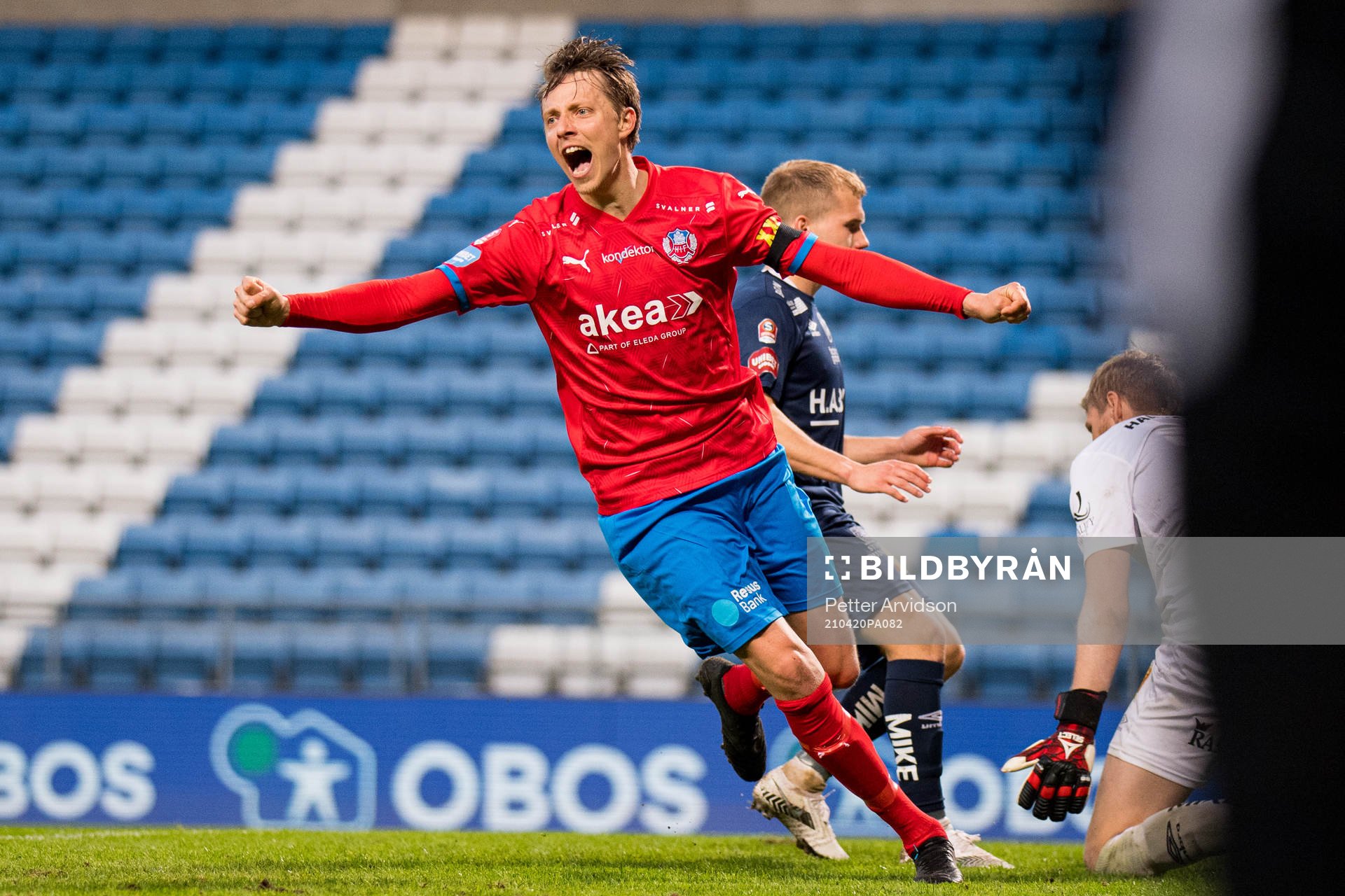 Helsingborgs Viktor Lundberg jublar