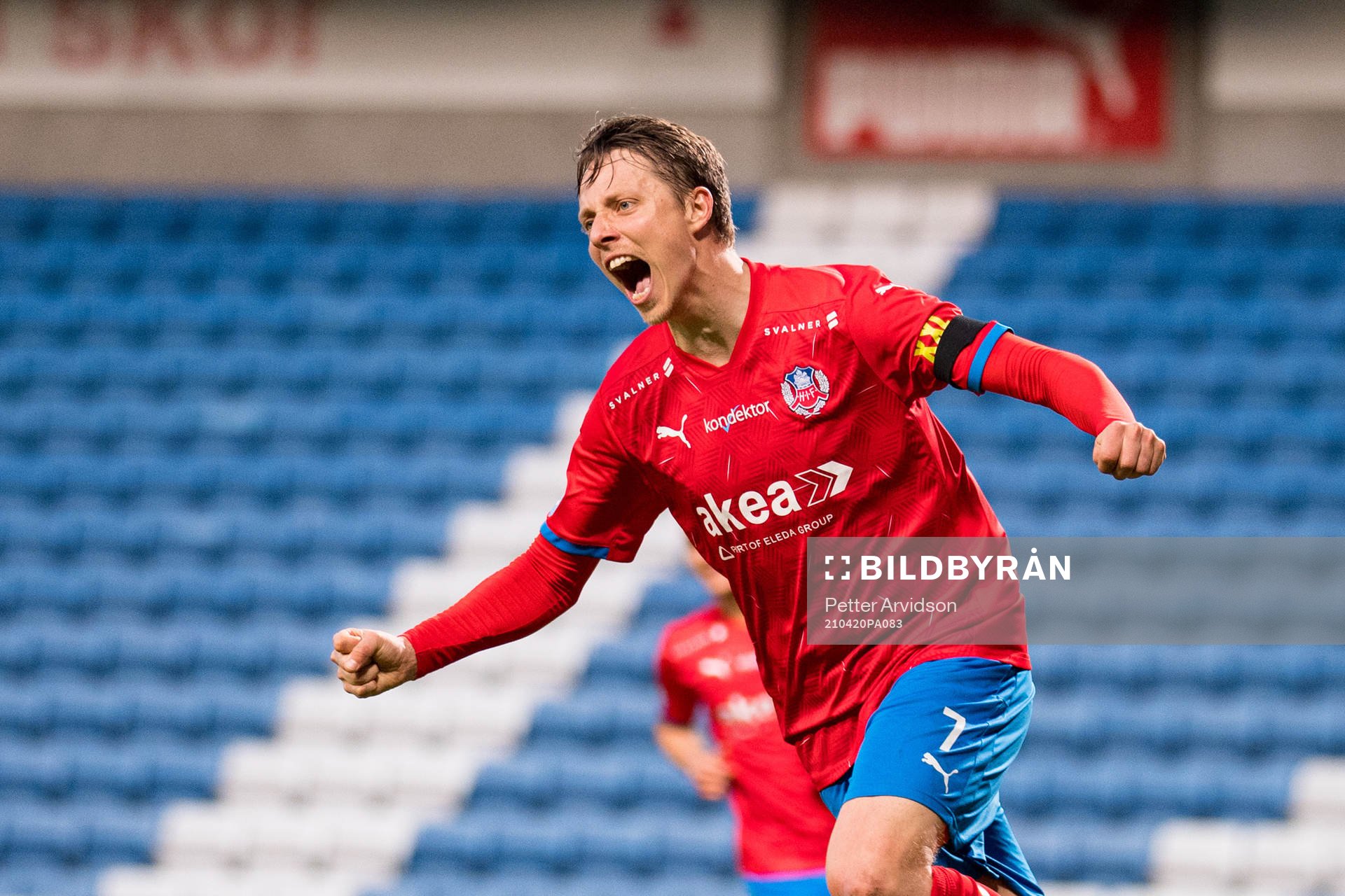 Helsingborgs Viktor Lundberg jublar