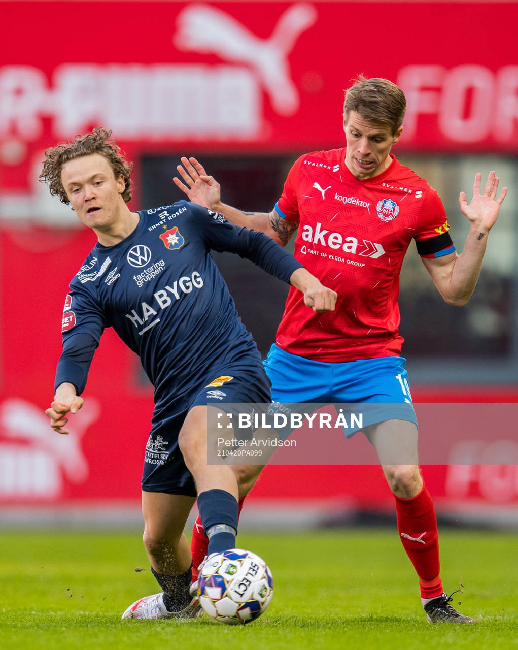 Örgrytes Herman Sjögrell och Helsingborgs Bödvar