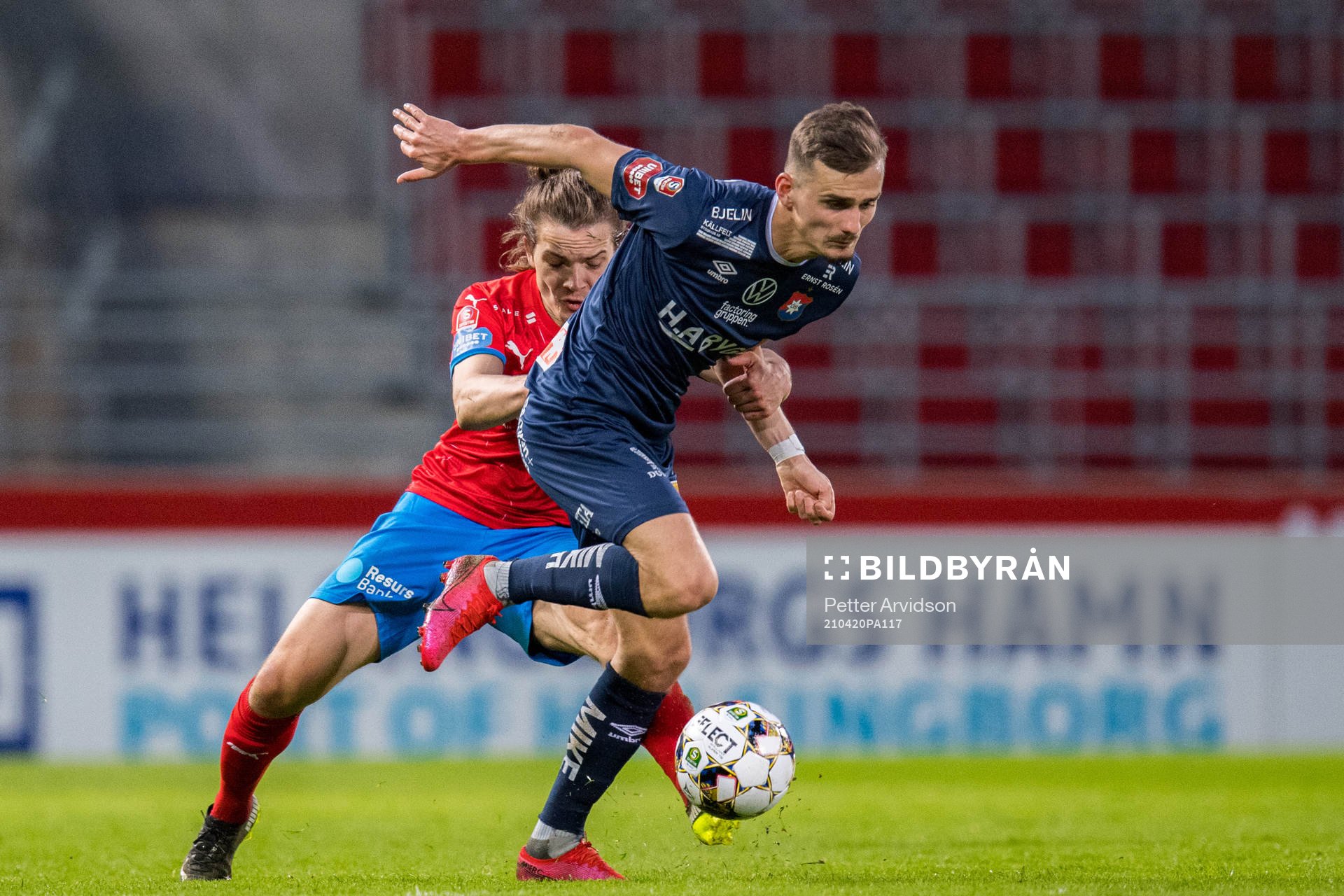 Helsingborgs Brandur Hendriksson Olsen och Örgrytes Ajdin