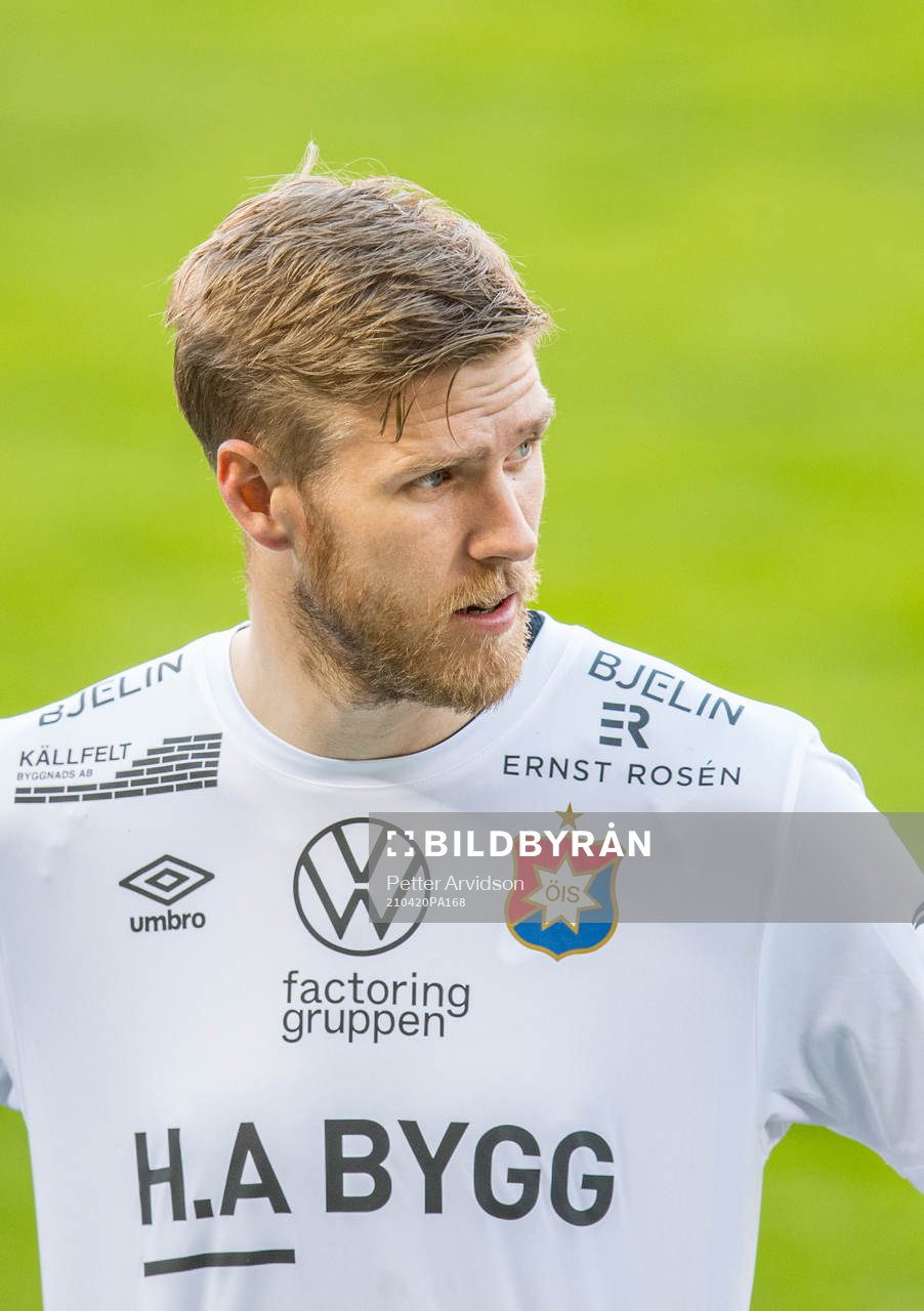 Örgrytes målvakt Fredrik Andersson