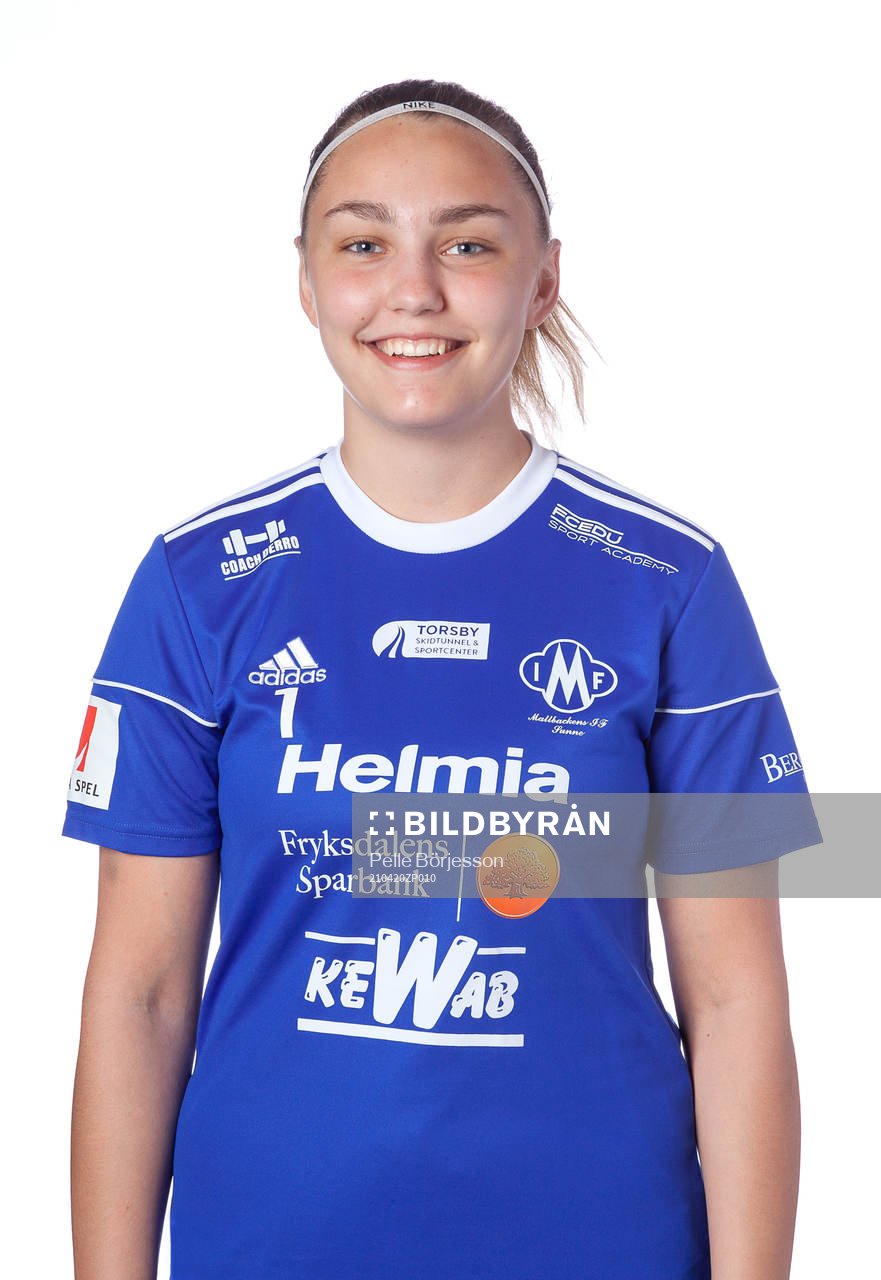 Mallbackens målvakt Elin Svahn