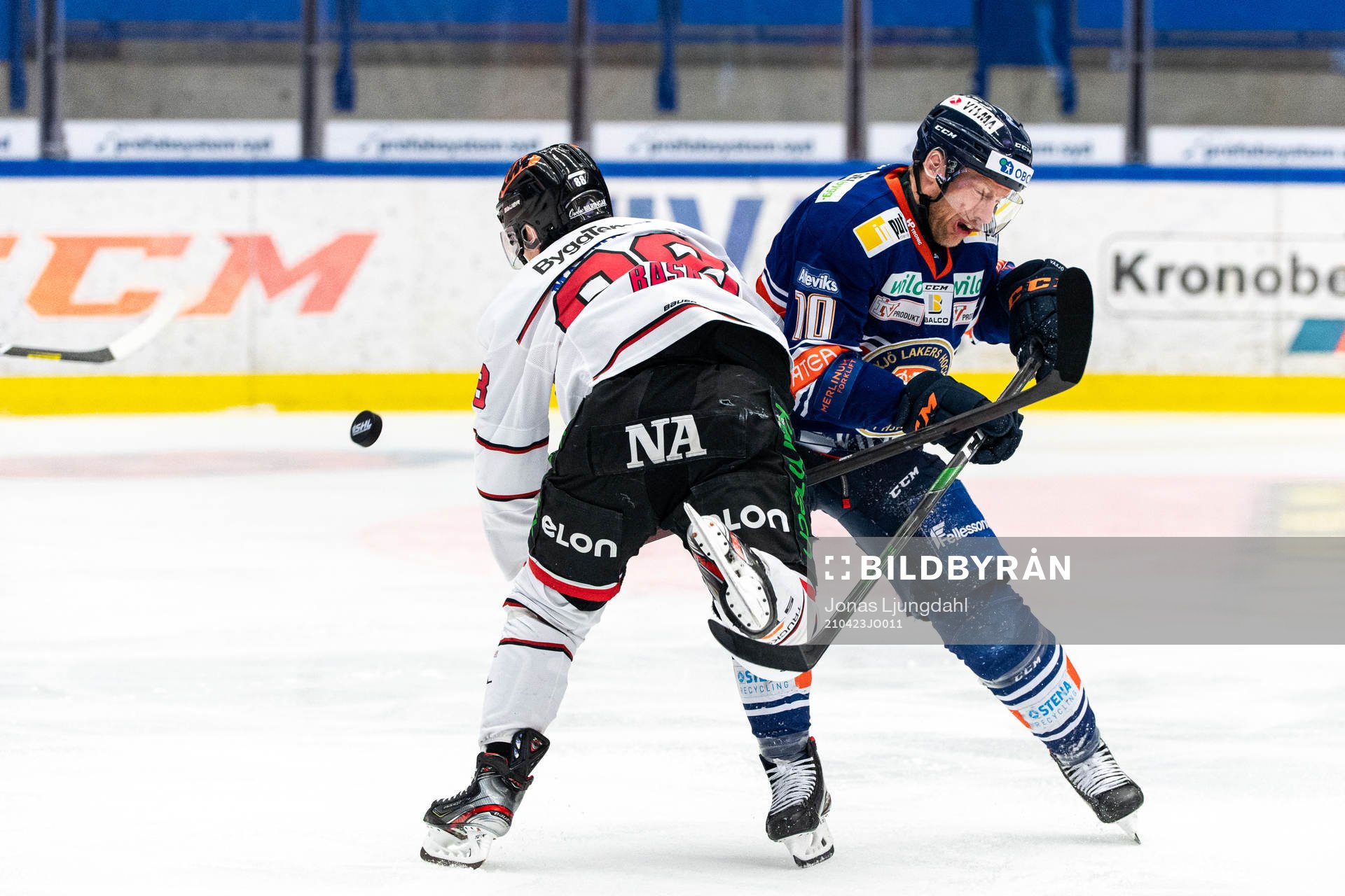 Örebros Joonas Rask och Växjös Elma Smajic