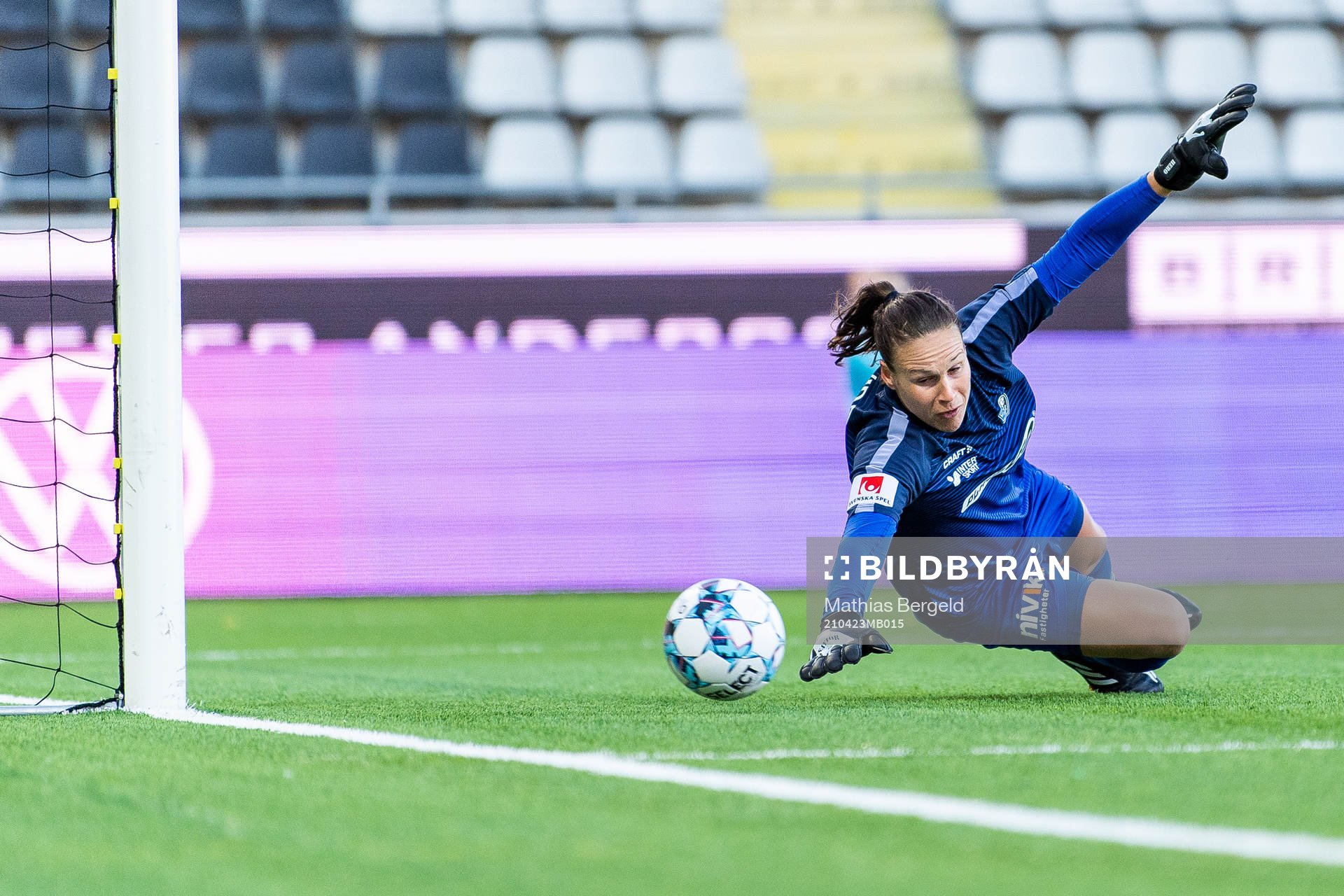 Växjös målvakt Katlynn Fraine
