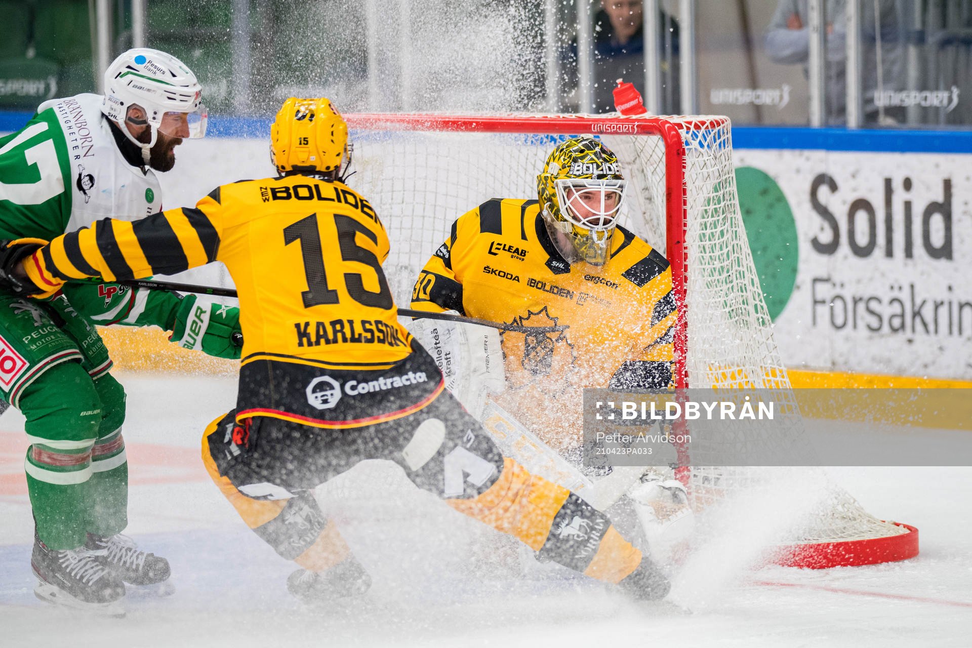 Rögles Taylor Matson oroar mot Skellefteås Melker