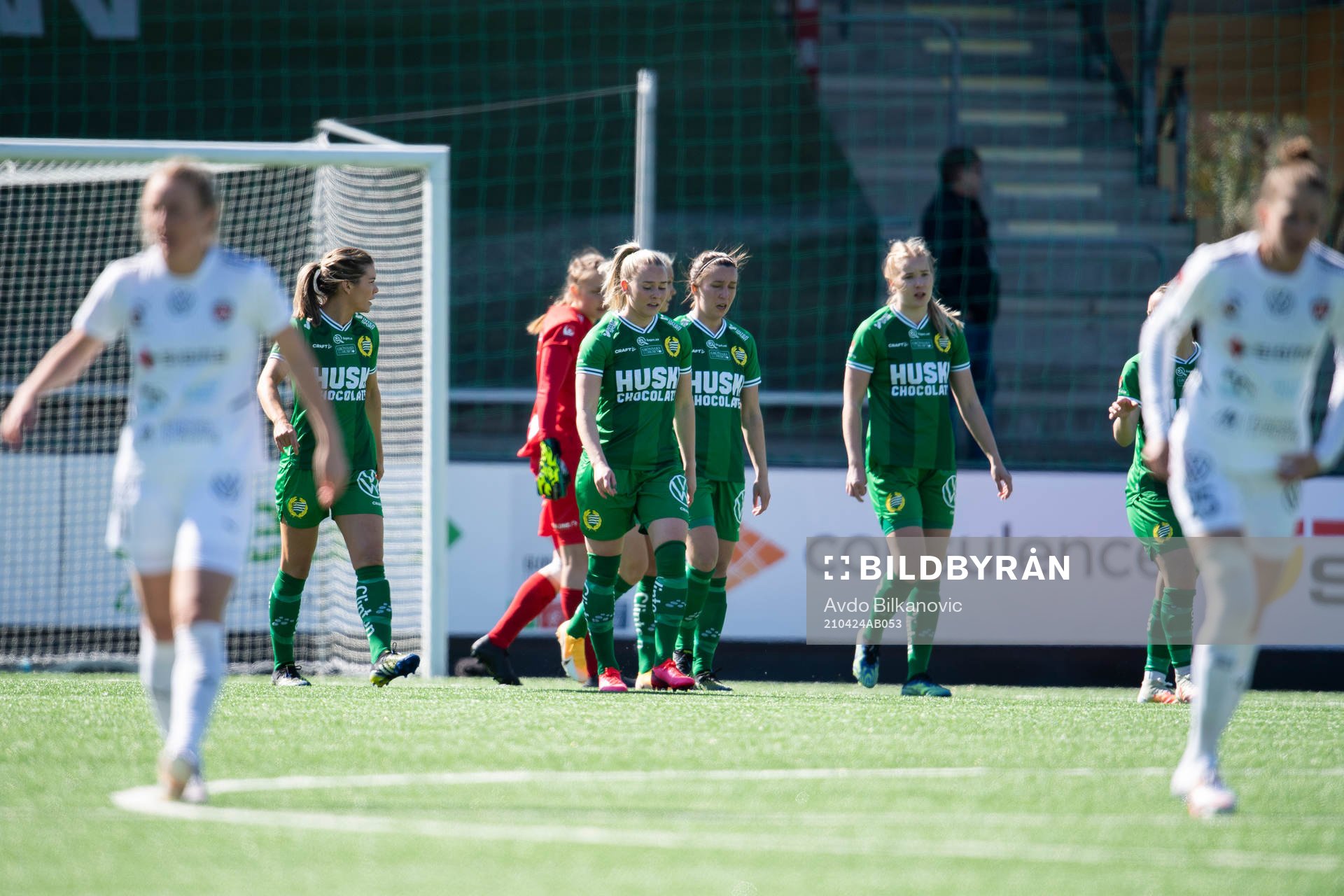 Hammarbys spelare deppar