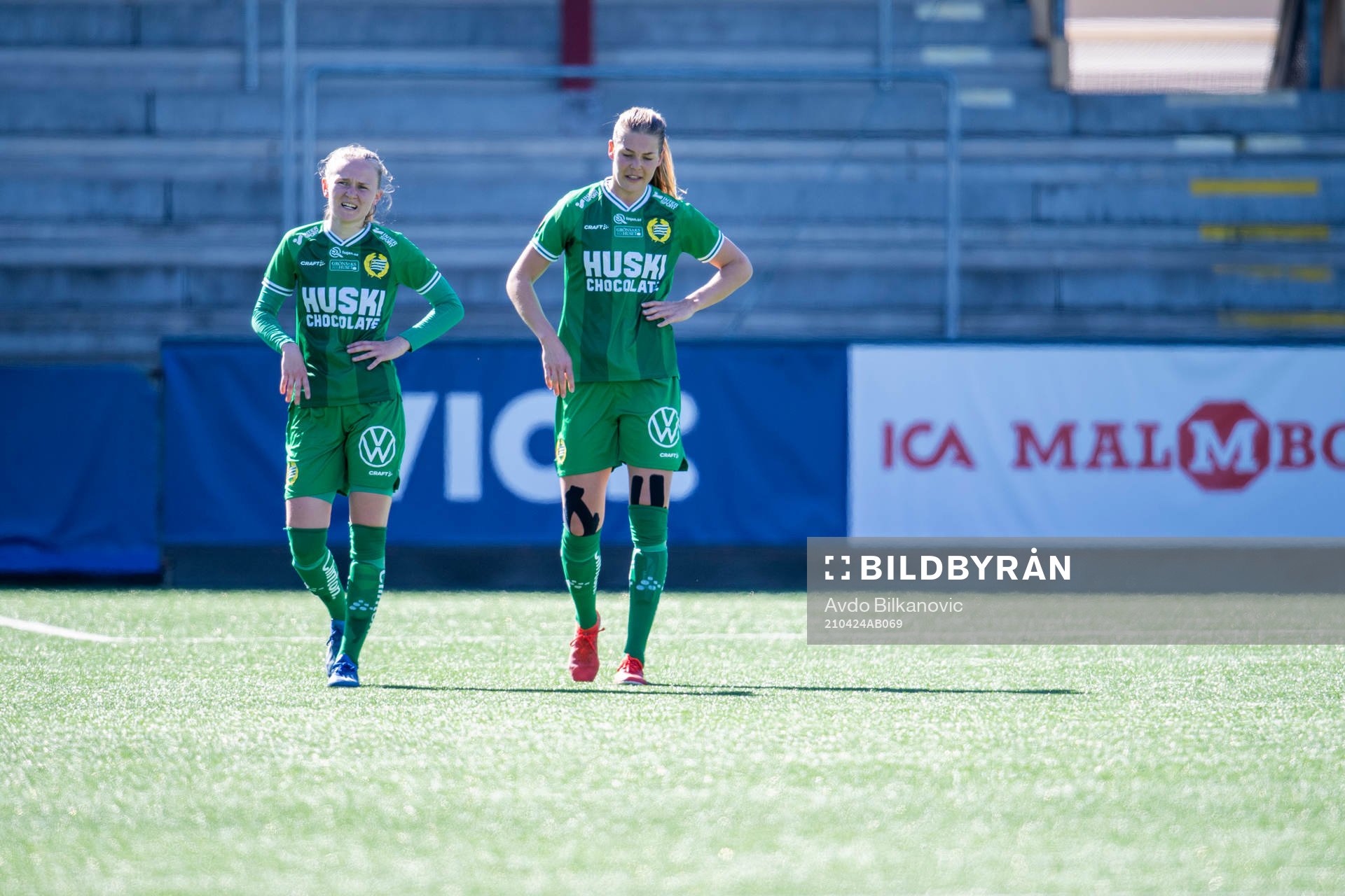Hammarbys spelare deppar