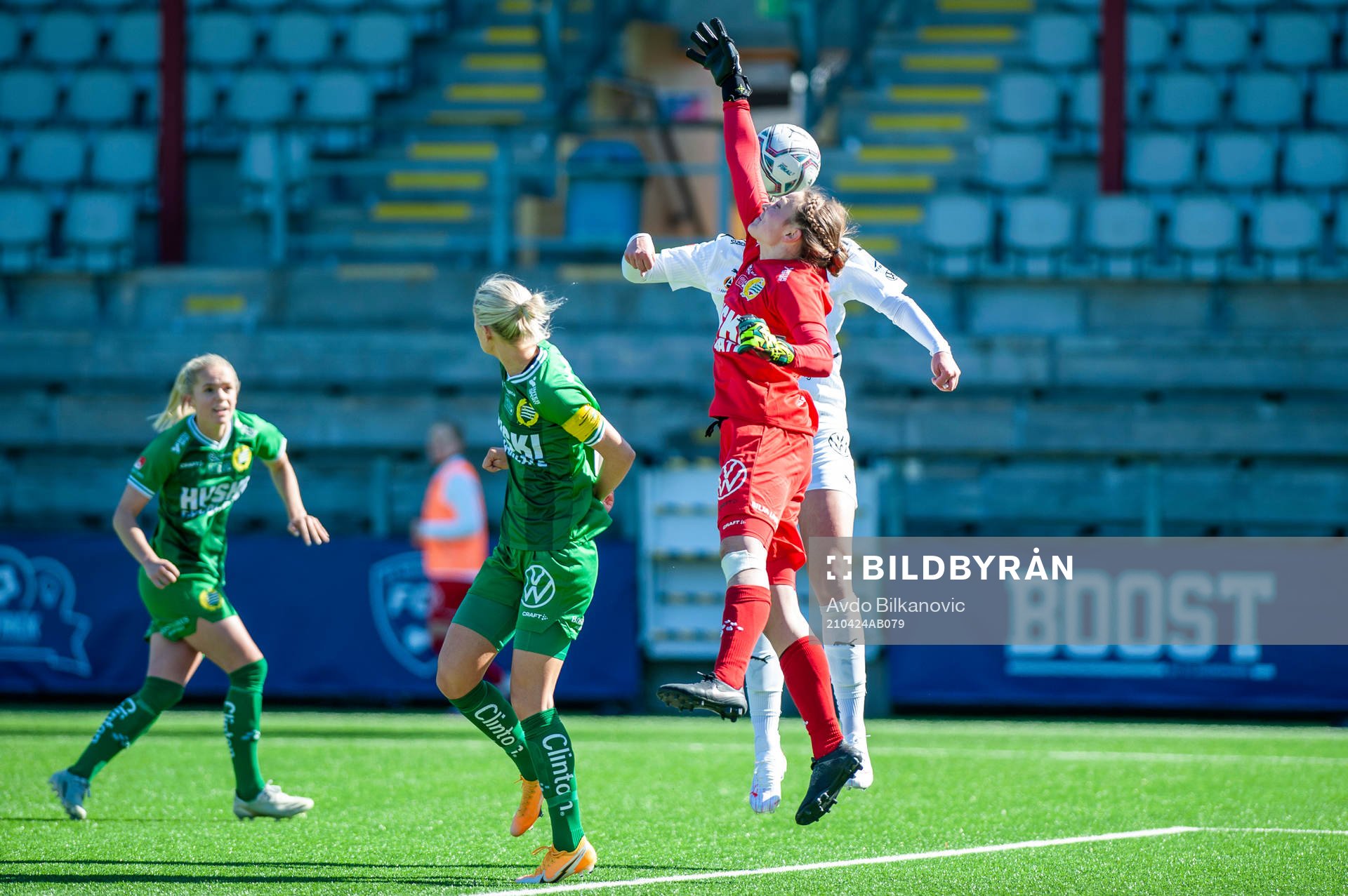 Hammarbys målvakt Anna Tamminen