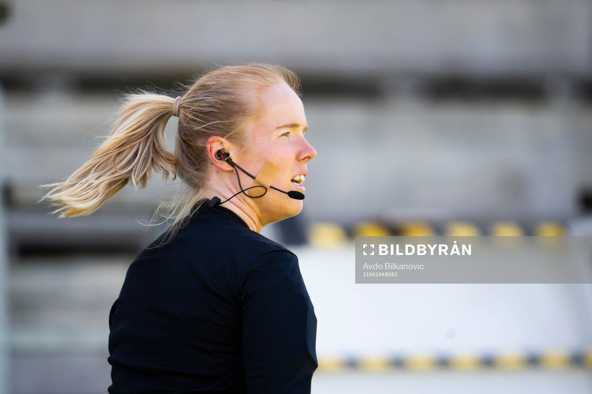 Assisterande domare Emelie Elfstrand