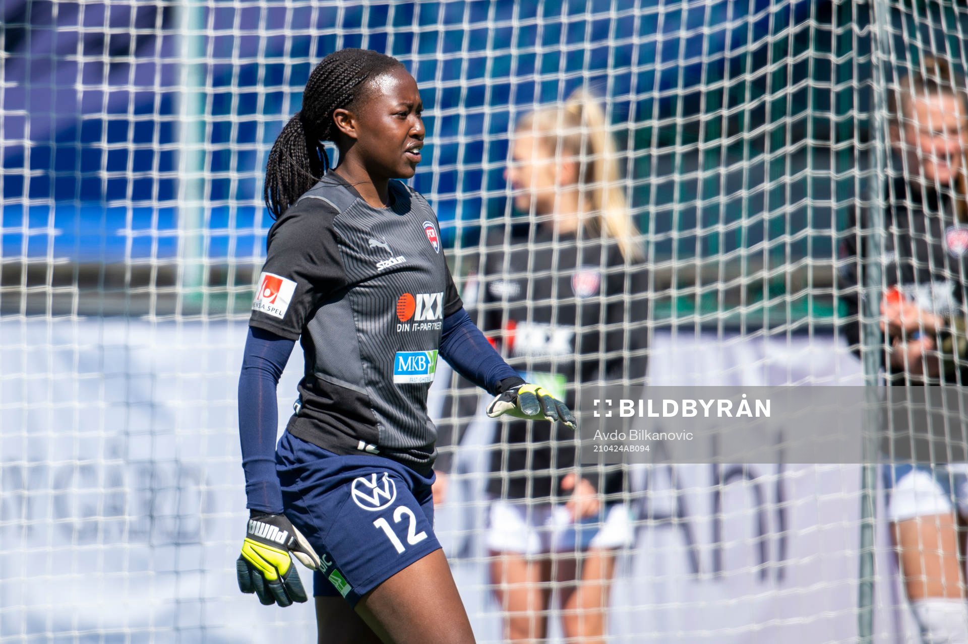 Rosengårds målvakt Angel Mukasa