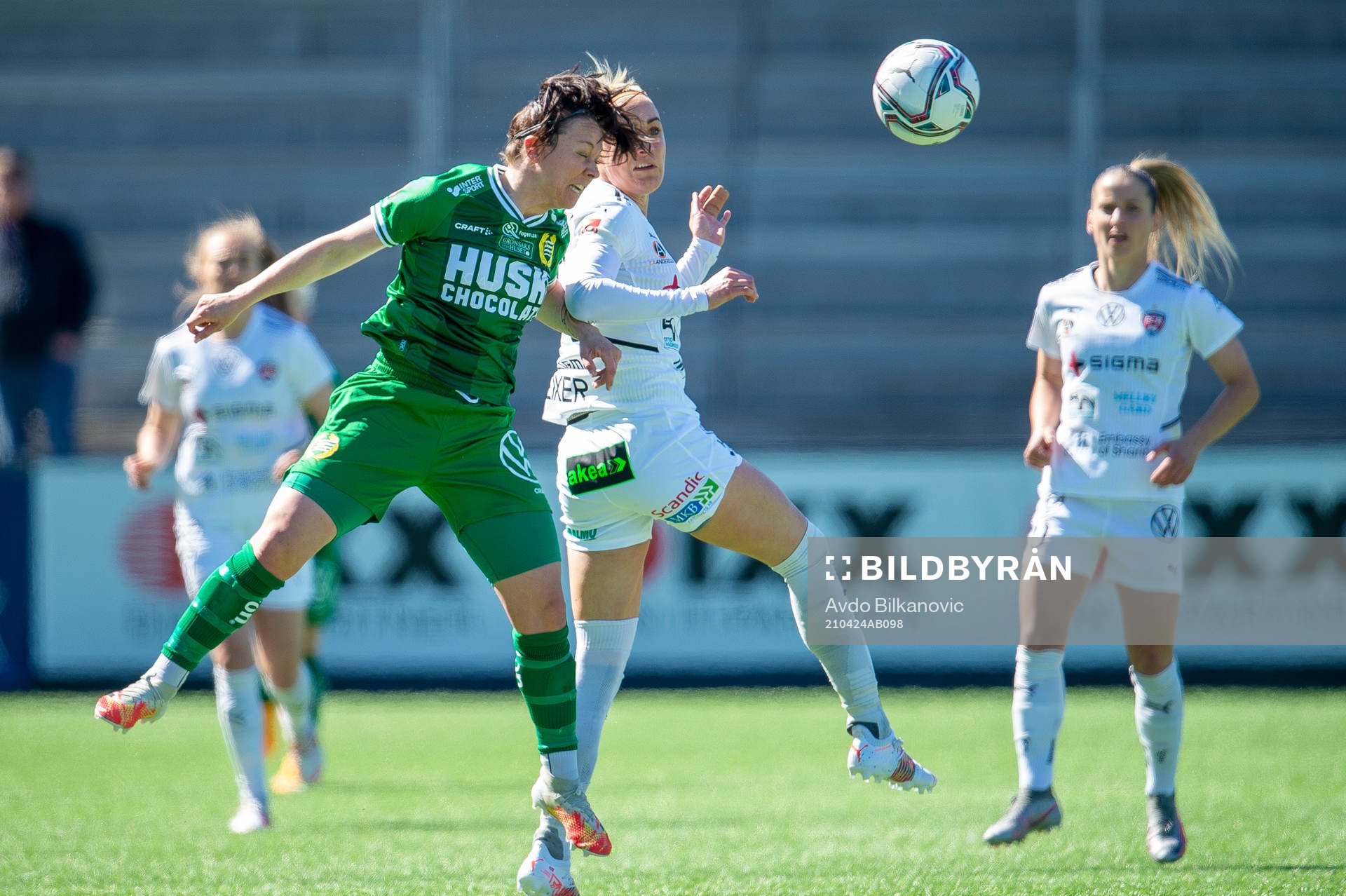 Hammarbys June Pedersen och Rosengårds Sanne Troelsgaard