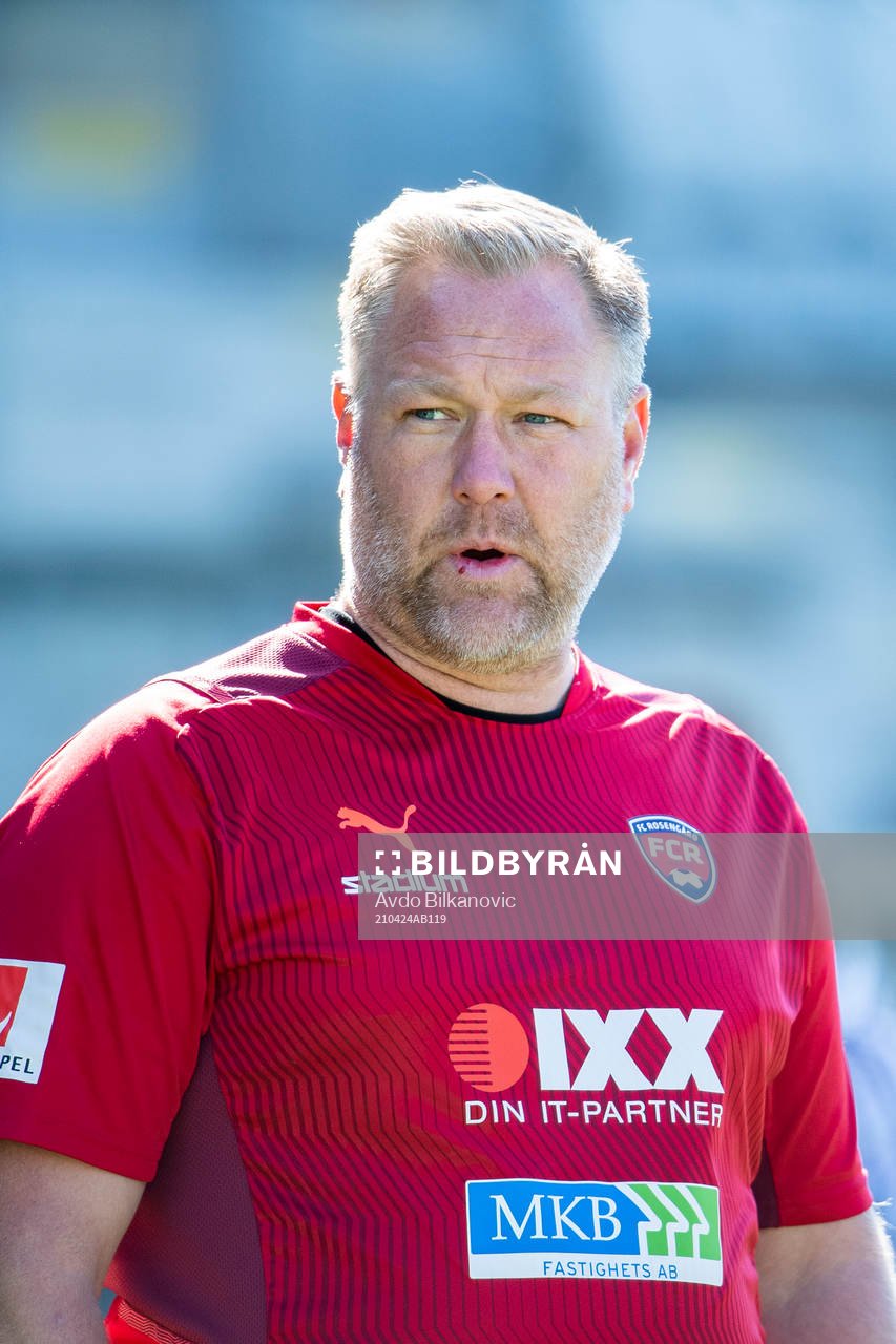 Rosengårds assisterande tränare Patrick Winqvist