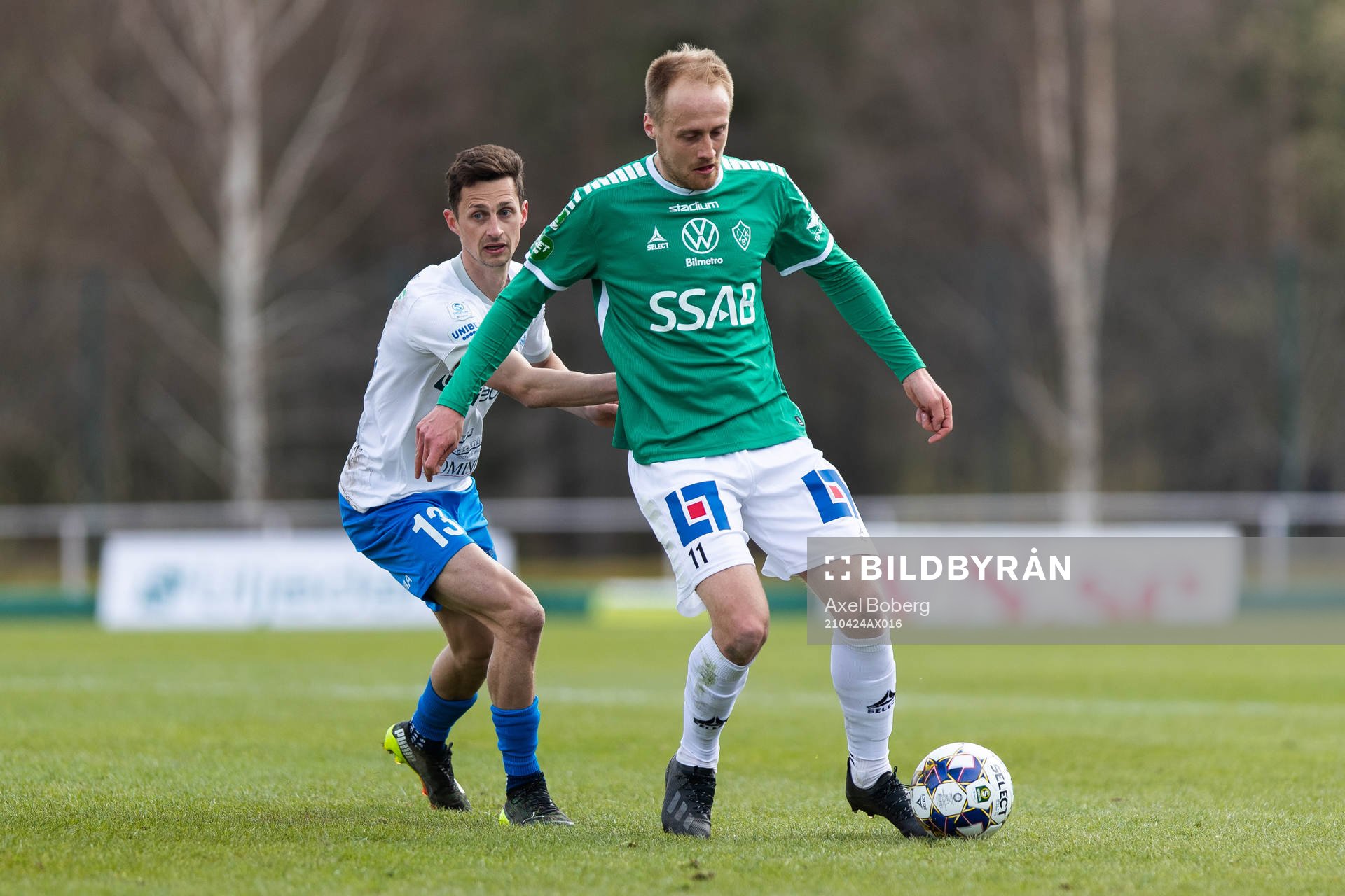 Värnamos Joel Craig Stevens och Brages Anton Lundin