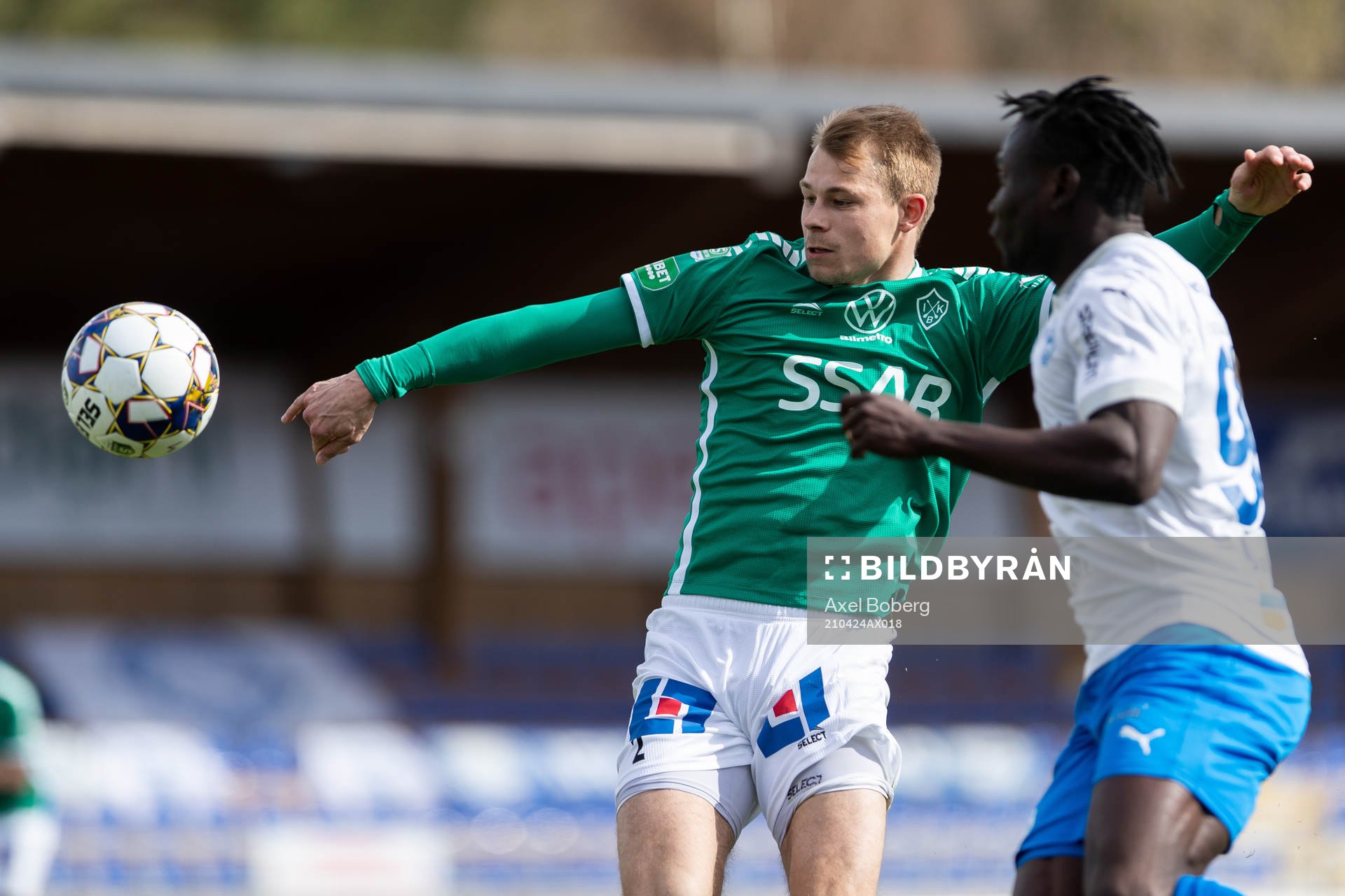 Brages Alexander Zetterström och Värnamos Alhassan A