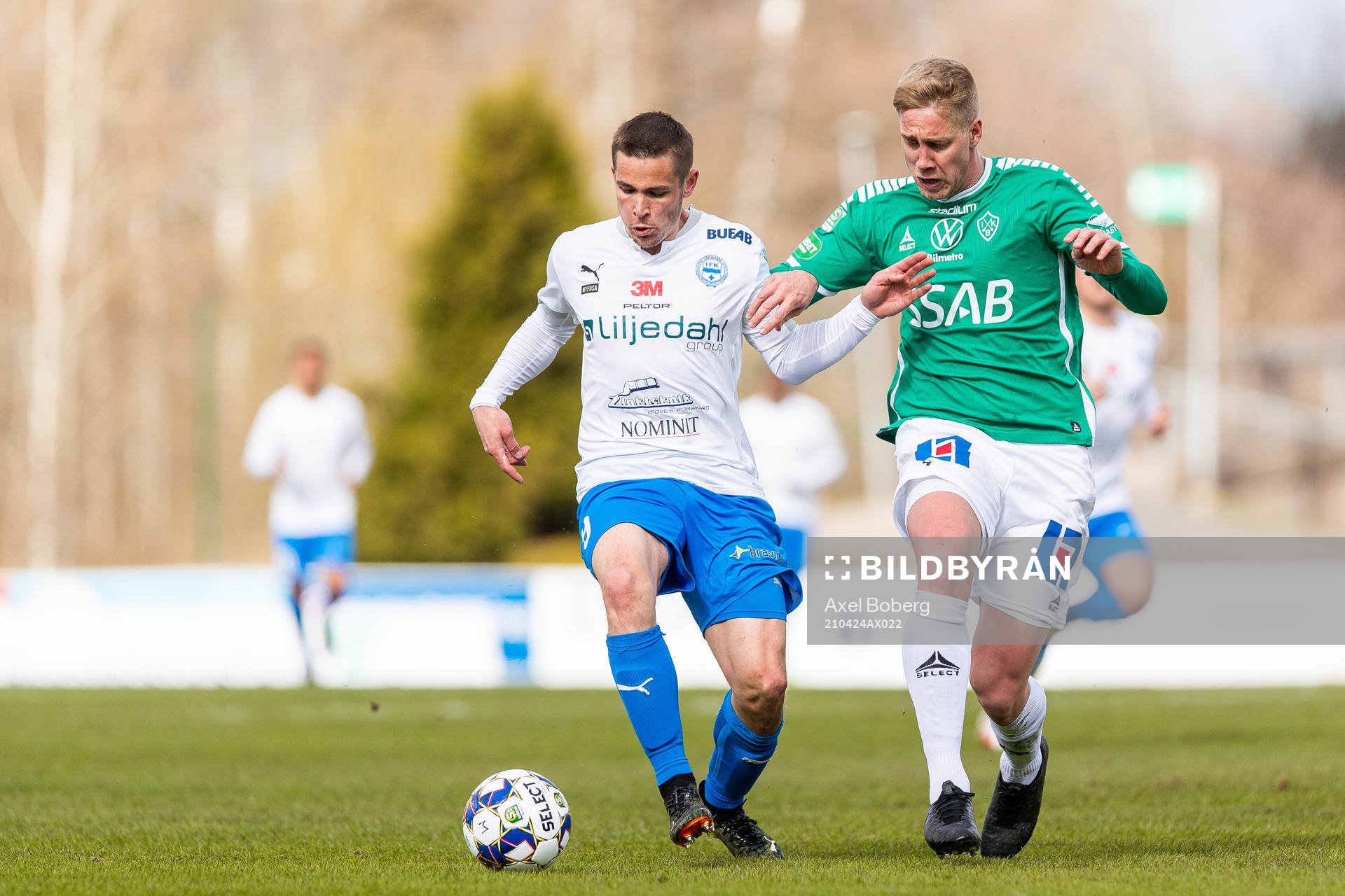 Värnamos Oscar Johansson och Brages Mattias Liljestrand