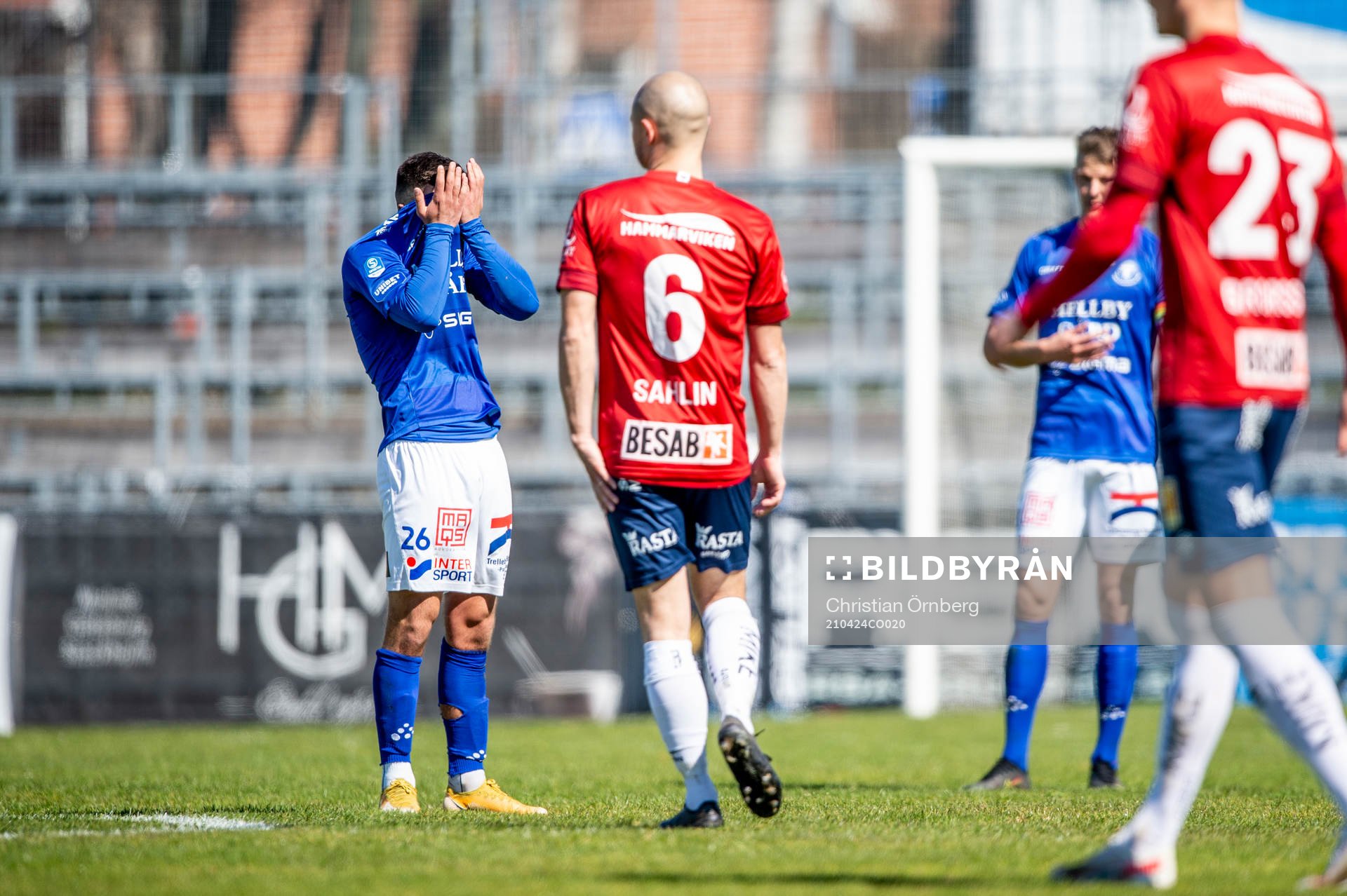Trelleborgs Haris Brkic deppar