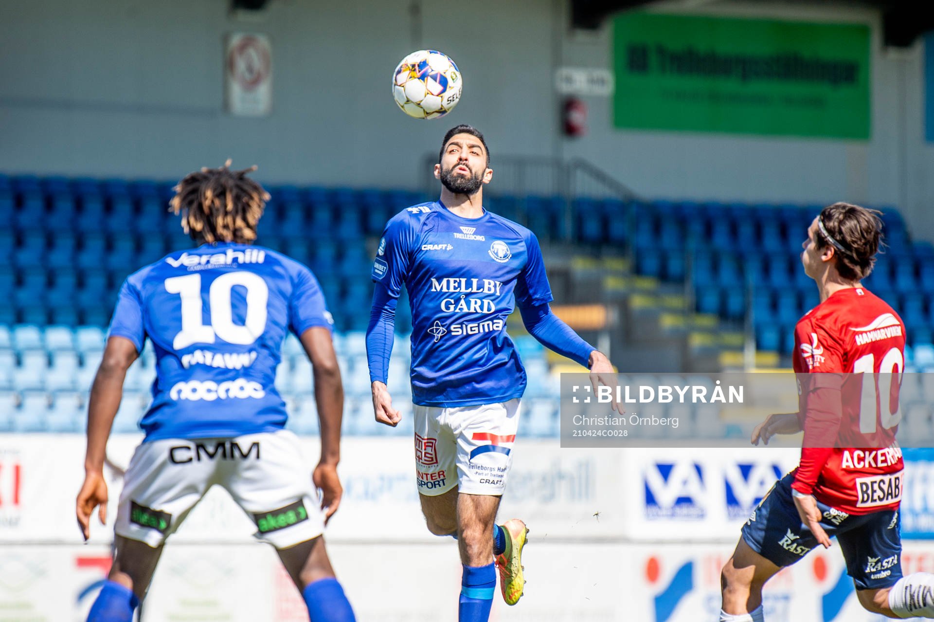 Trelleborgs Mouhammed Ali Dhaini och Abdul Fatawu Safiu mot