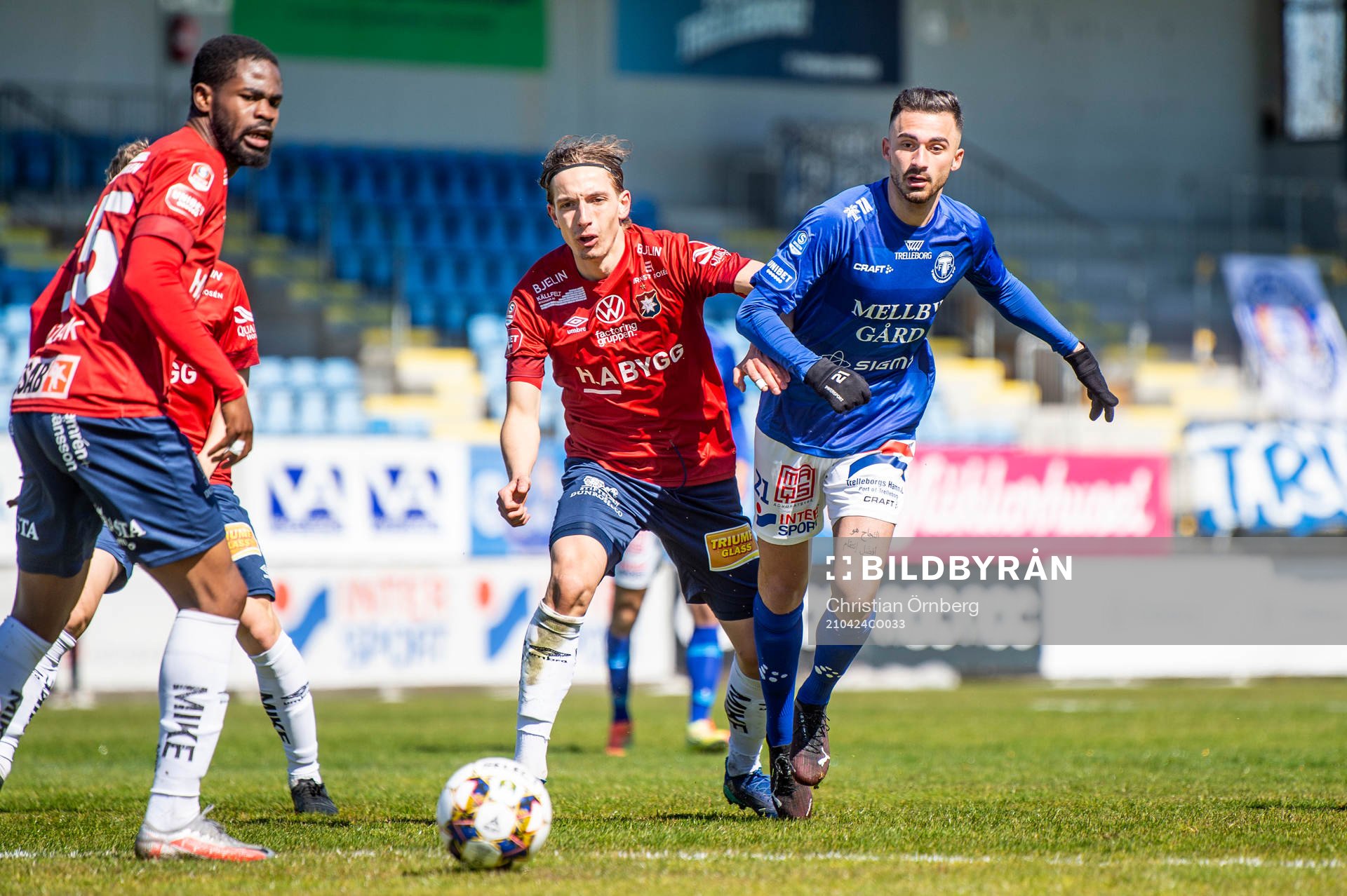 Trelleborgs Simon Amin mot Örgrytes Lukas Browning