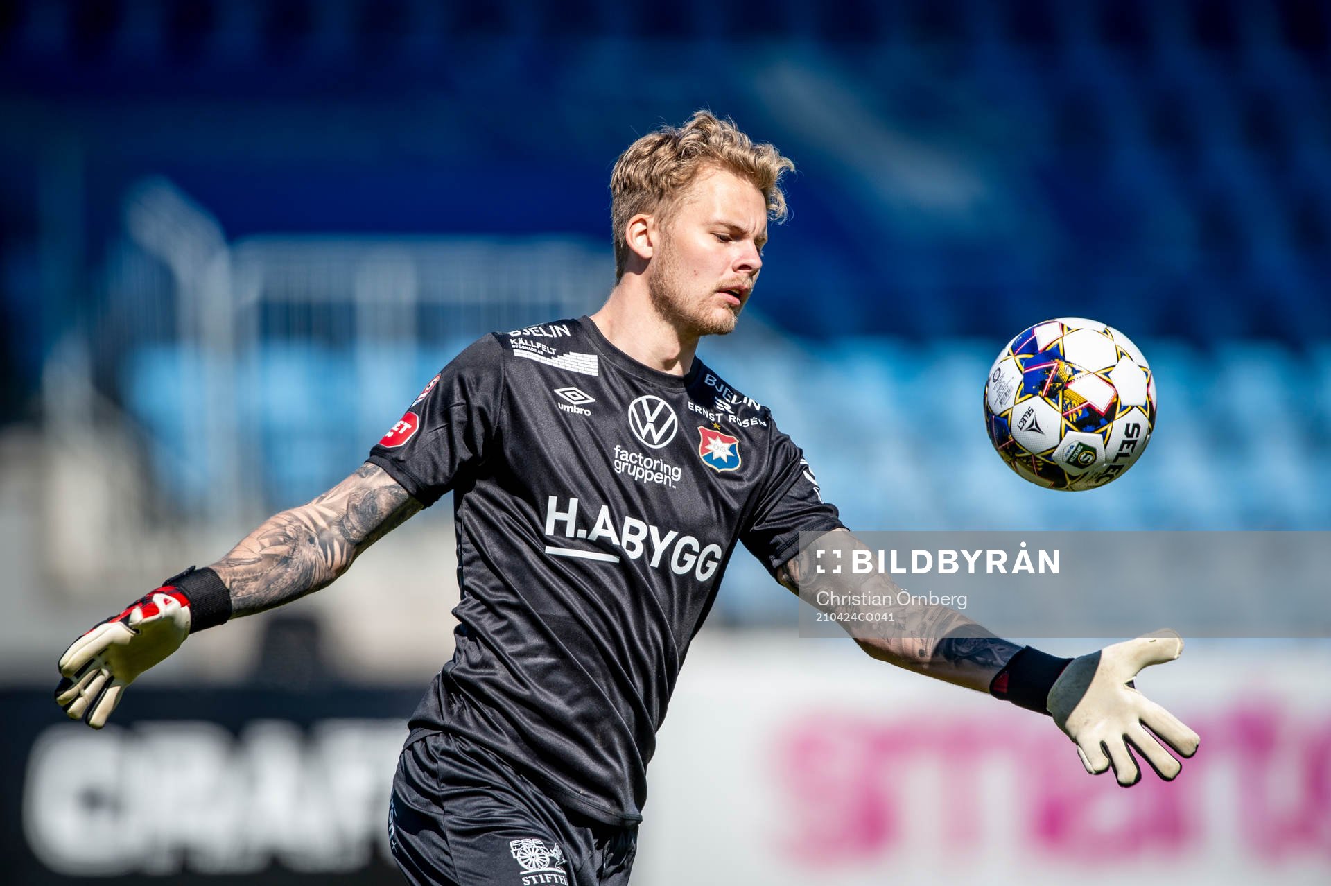 Örgrytes målvakt Robin Wallinder