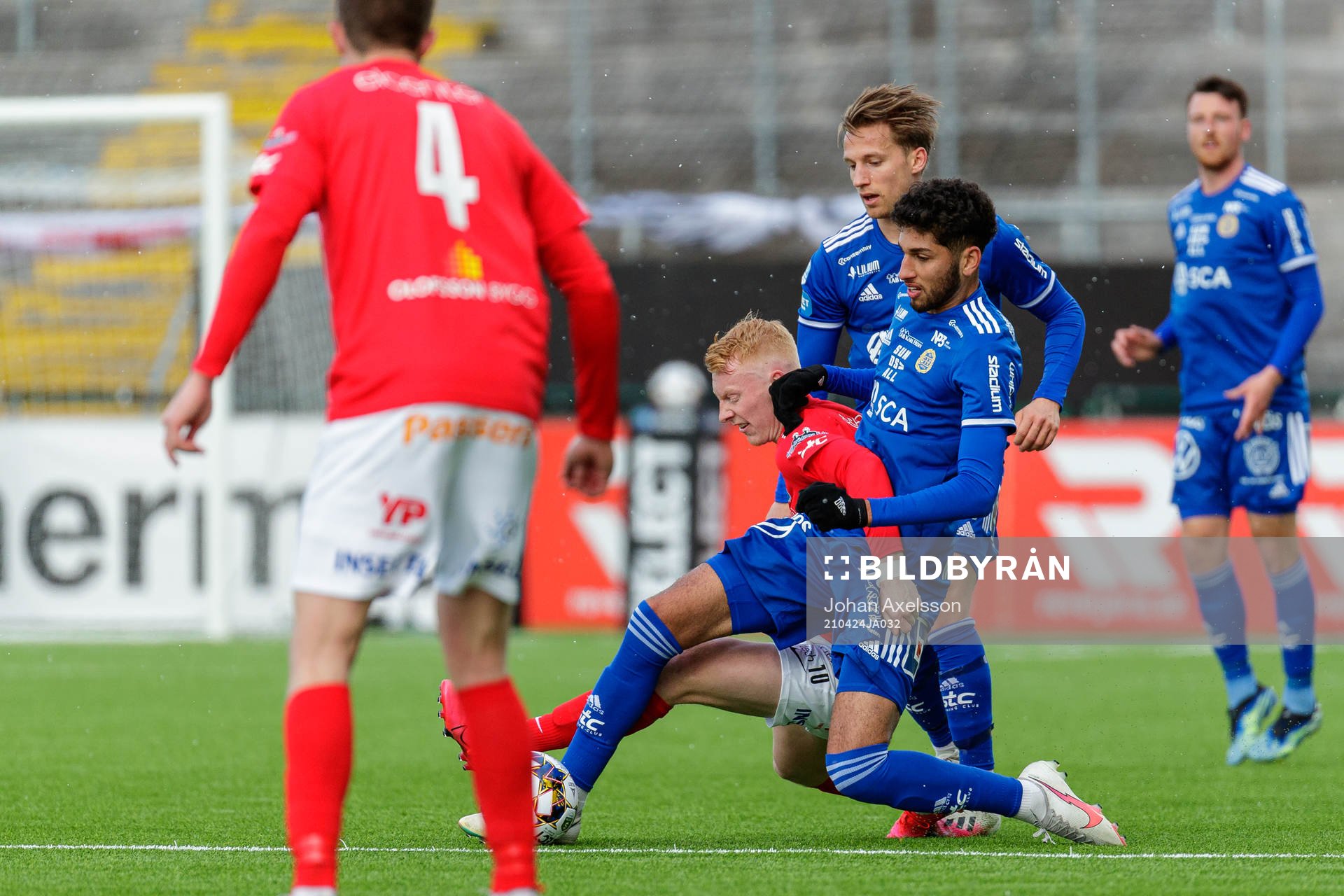 under fotbollsmatchen i Superettan mellan GIF Sundsvall och