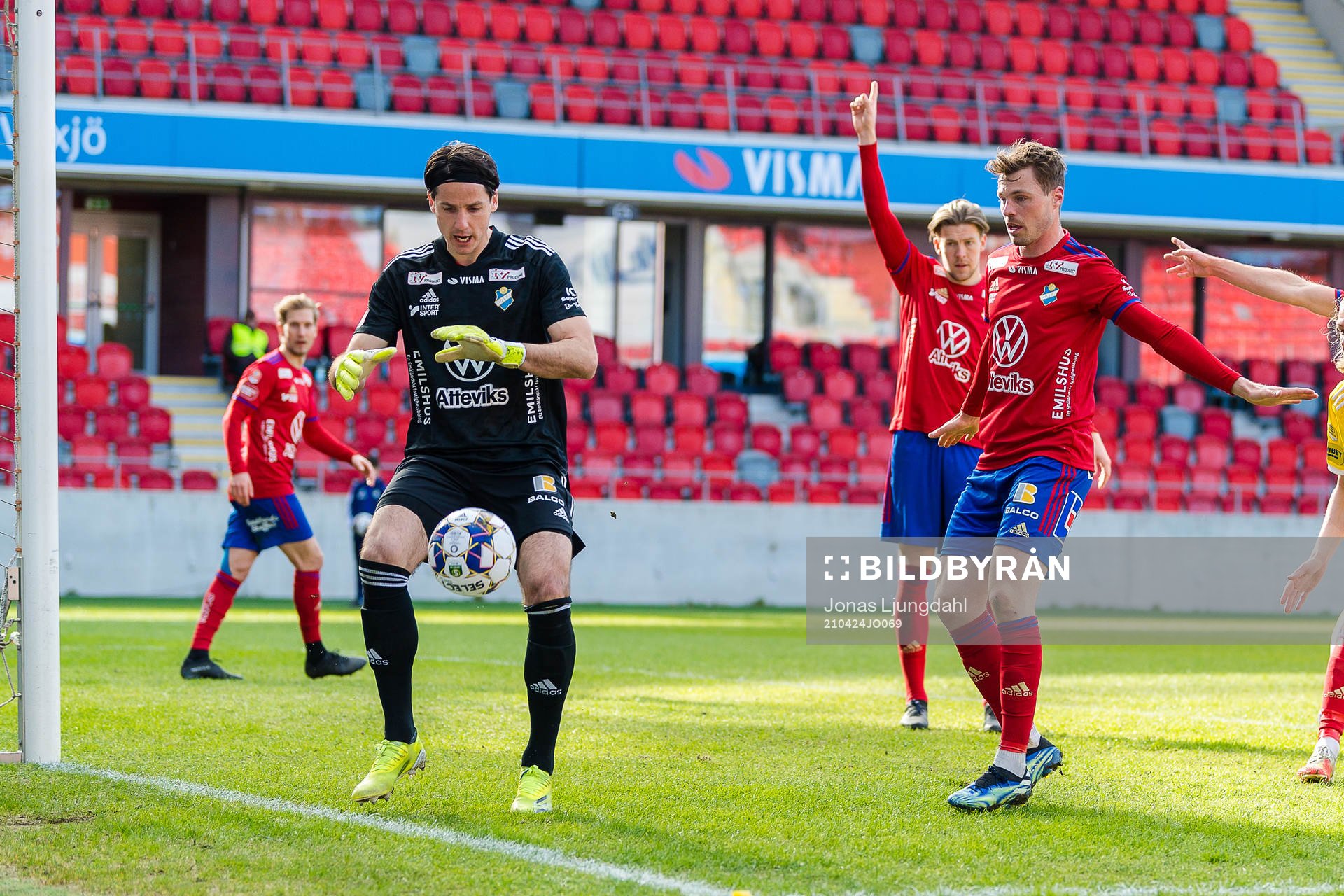 Östers målvakt Damir Mehic