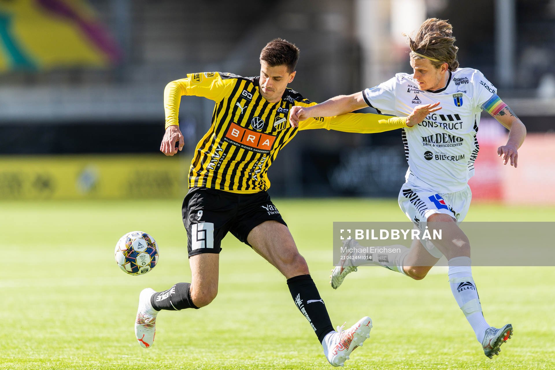Häckens Alexander Jeremejeff  och Sirius Tim Björkström