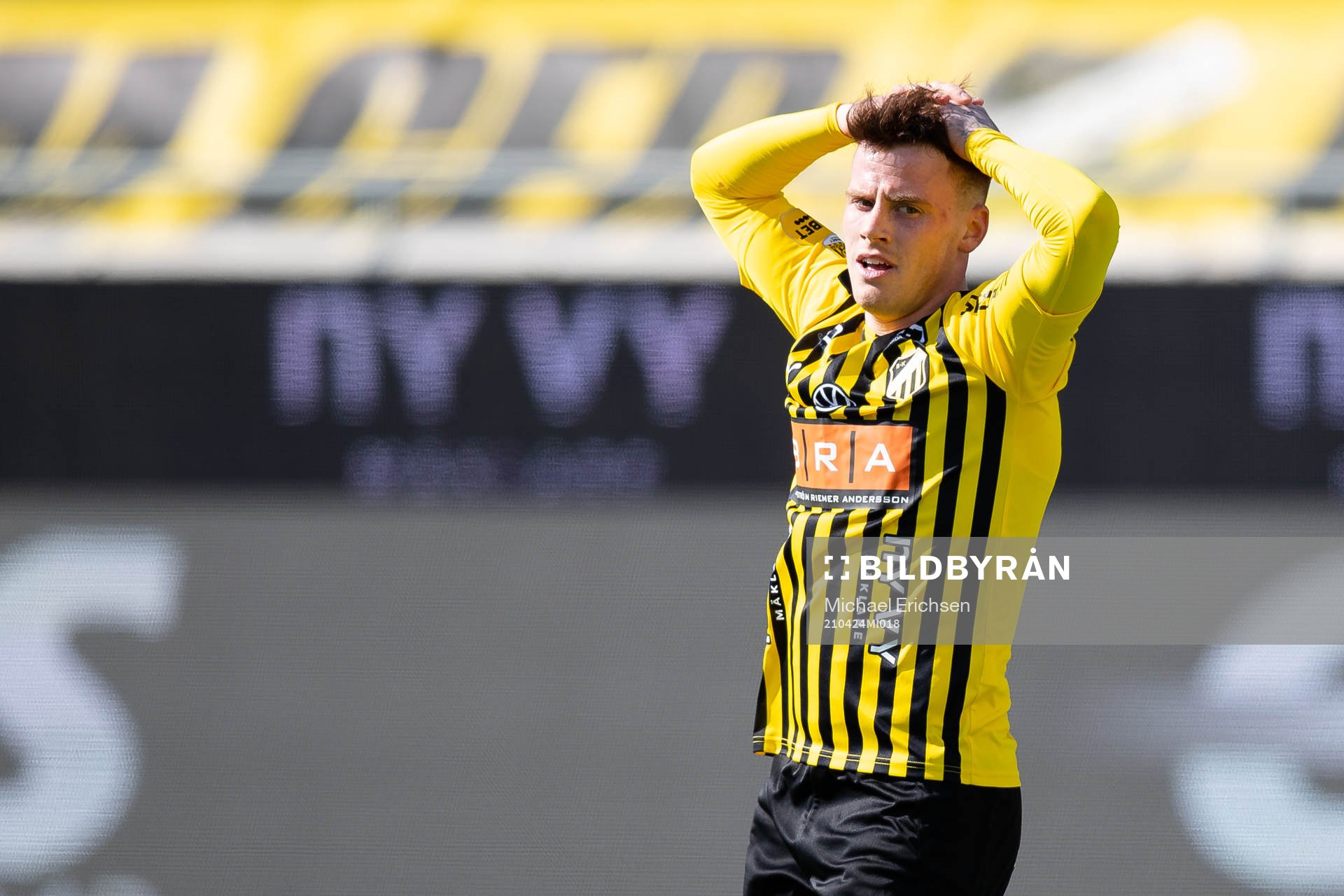 Häckens Tobias Heintz deppar