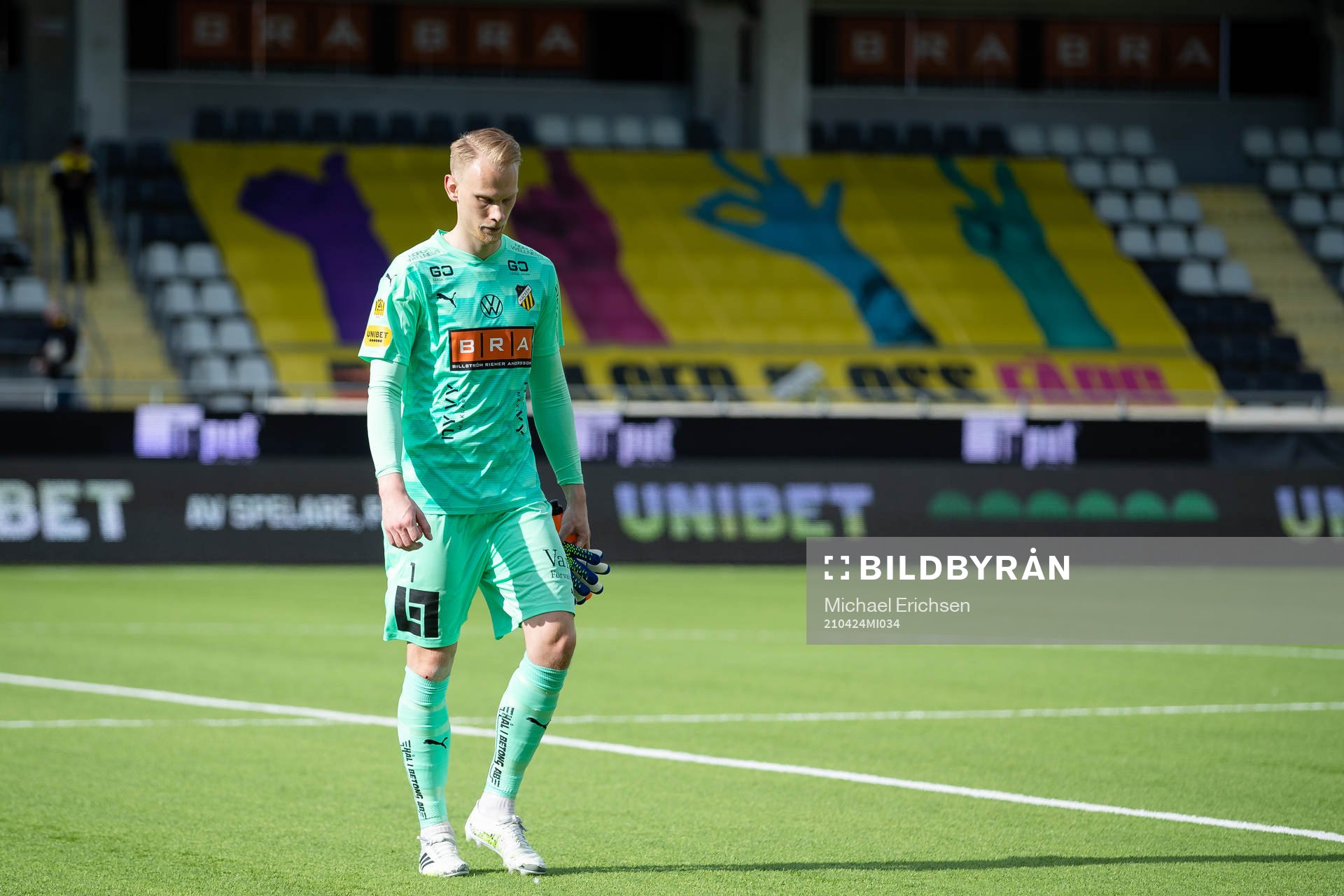 Häckens målvakt Pontus Dahlberg deppar