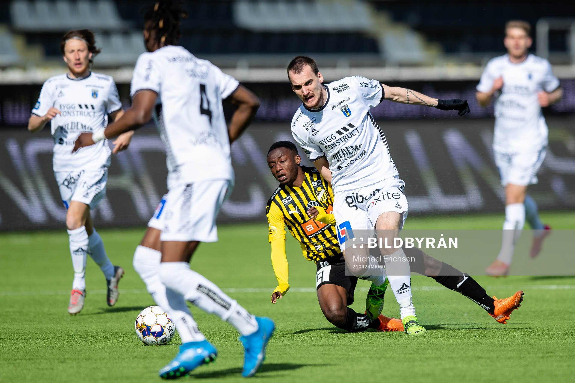 Häckens Benie Adama Traore och Sirius Adam Hellborg