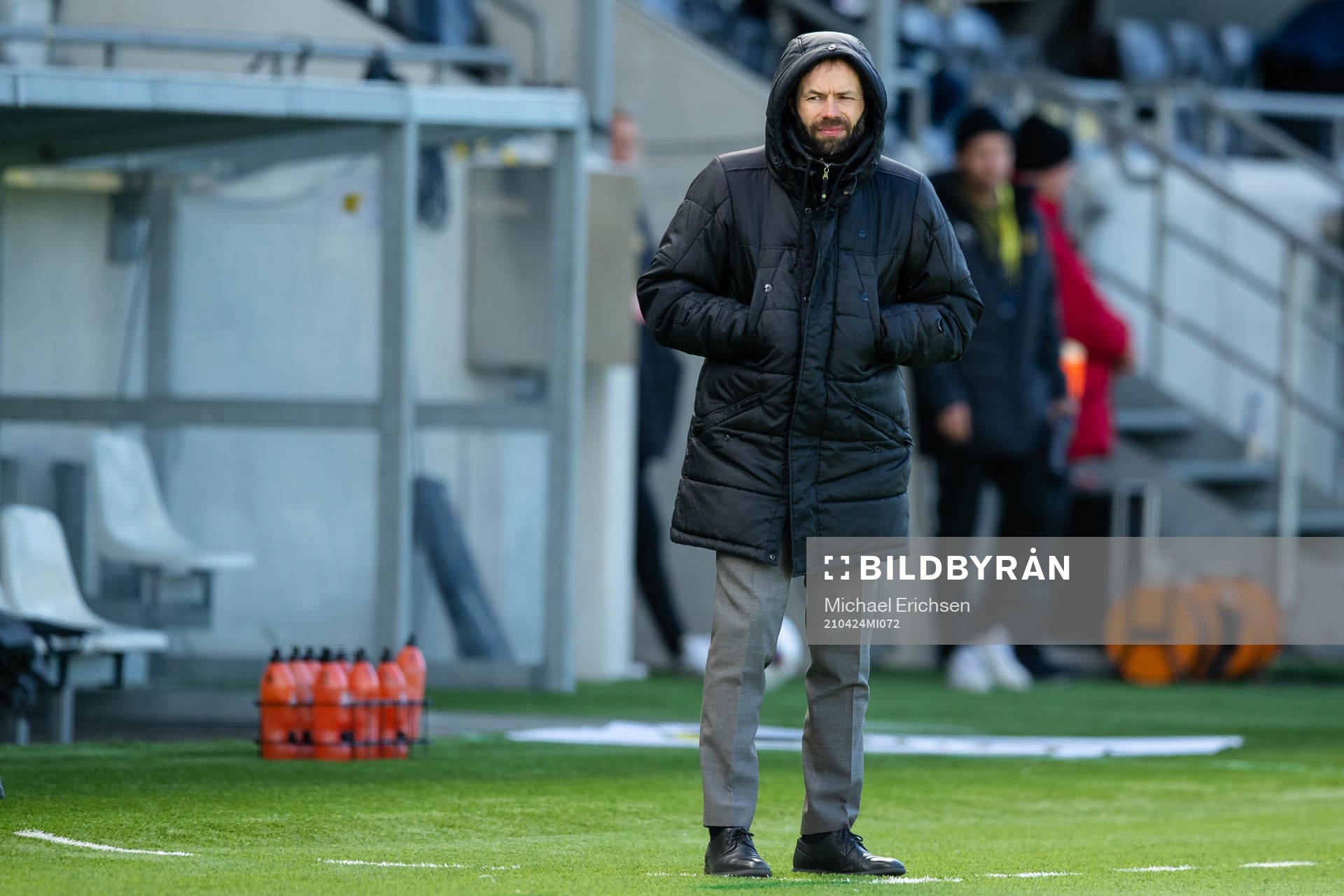 Häckens tränare Andreas Alm