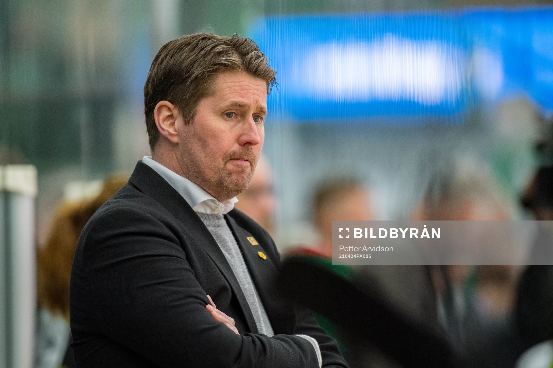 Skellefteås tränare Stefan Klockare