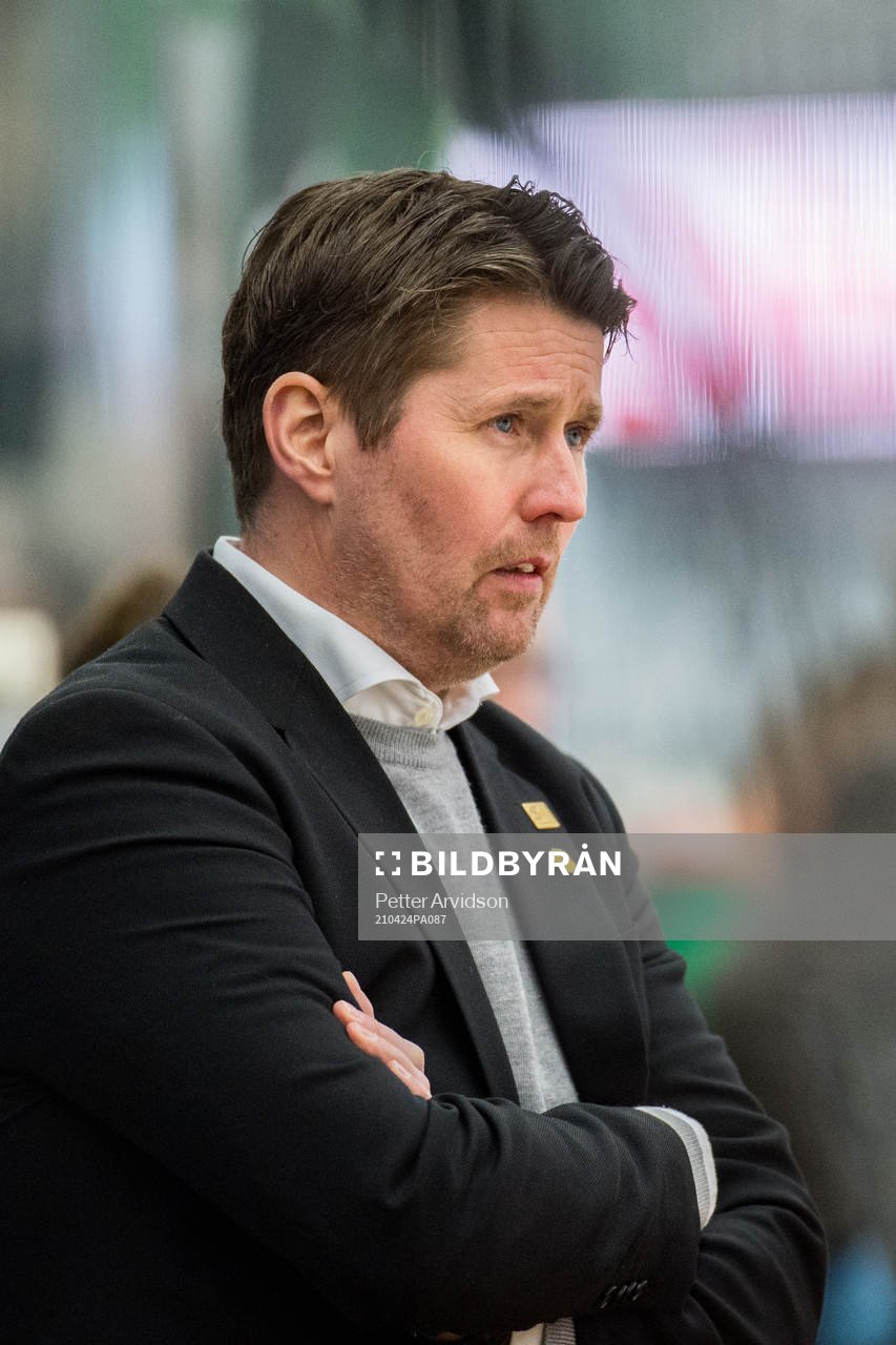 Skellefteås tränare Stefan Klockare