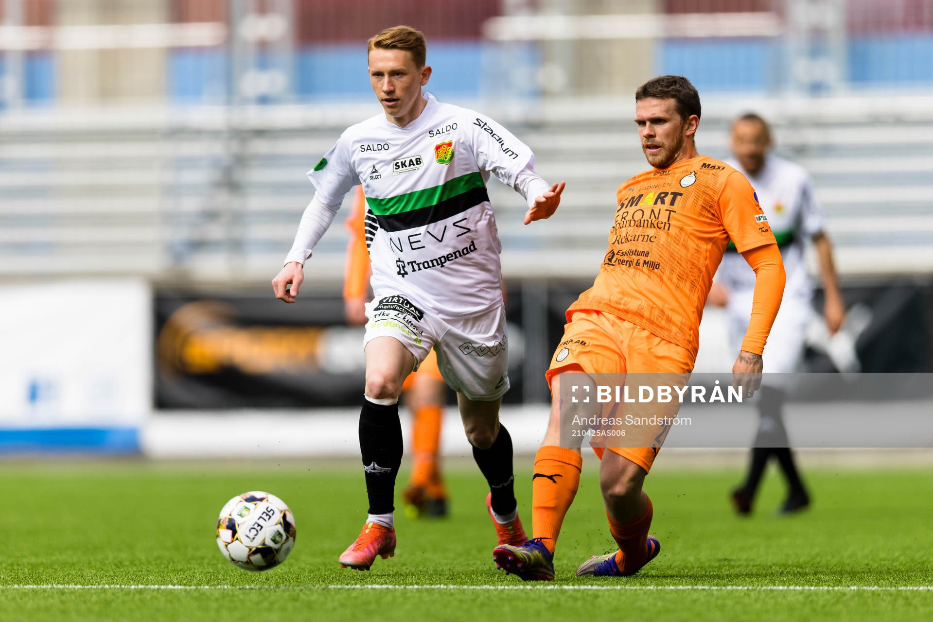 AFC Eskilstunas Jesper Manns och GAIS Julius Lindberg