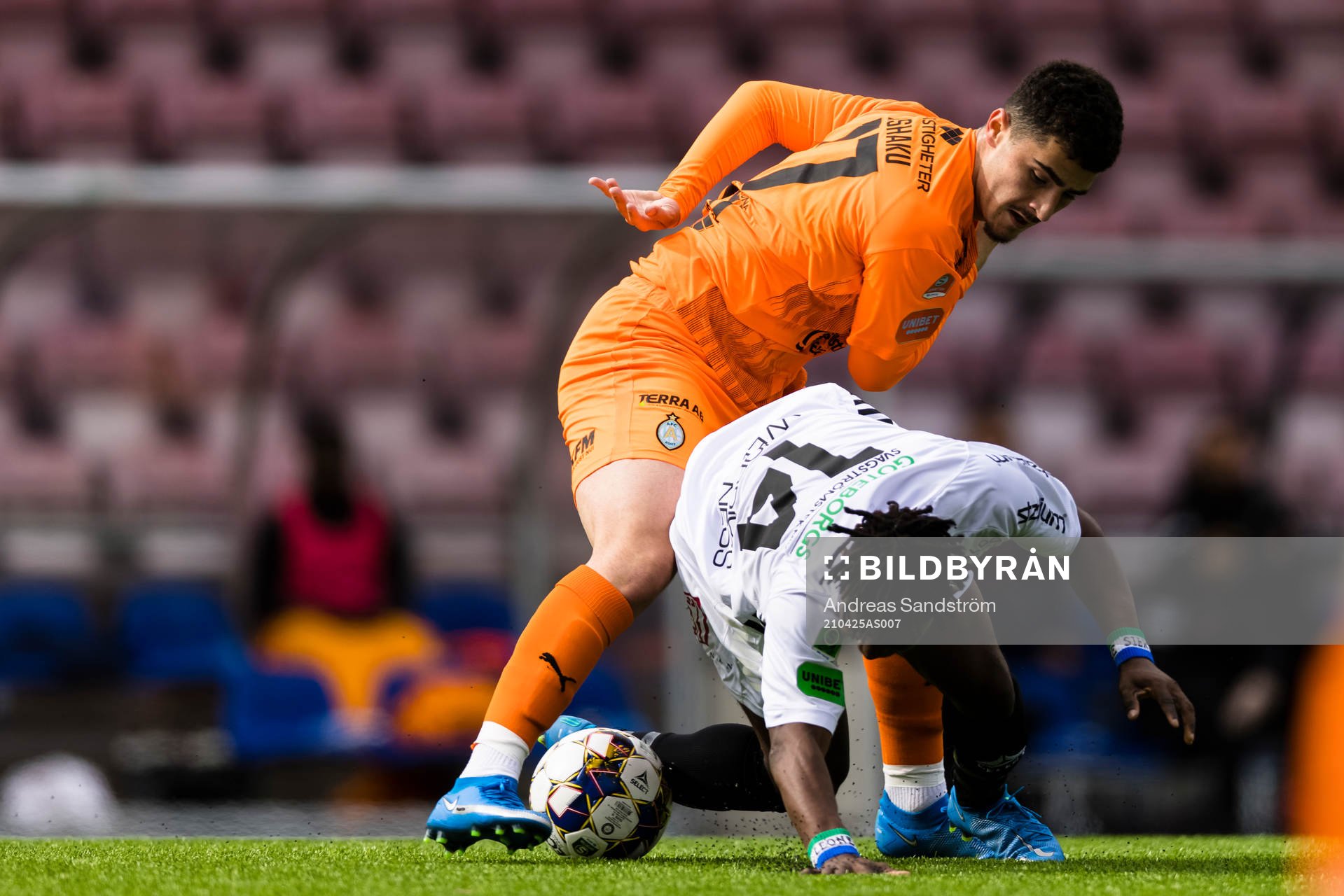 AFC Eskilstunas Ismet Lushaku