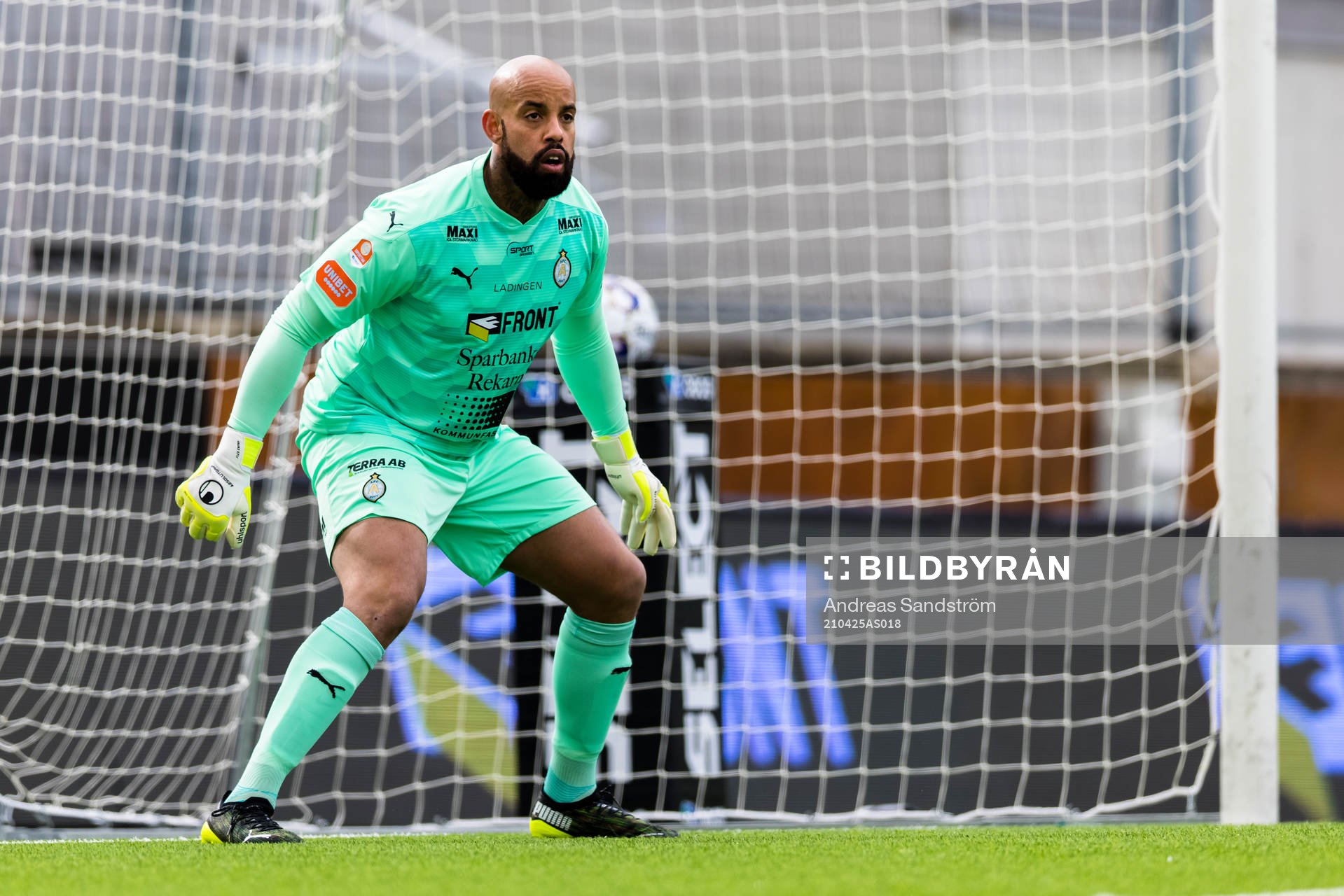 AFC Eskilstunas målvakt Joshua Wicks