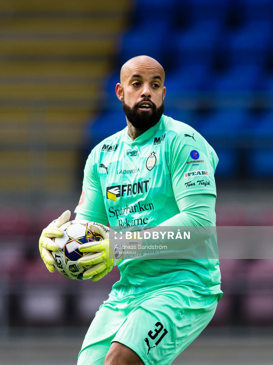 AFC Eskilstunas målvakt Joshua Wicks