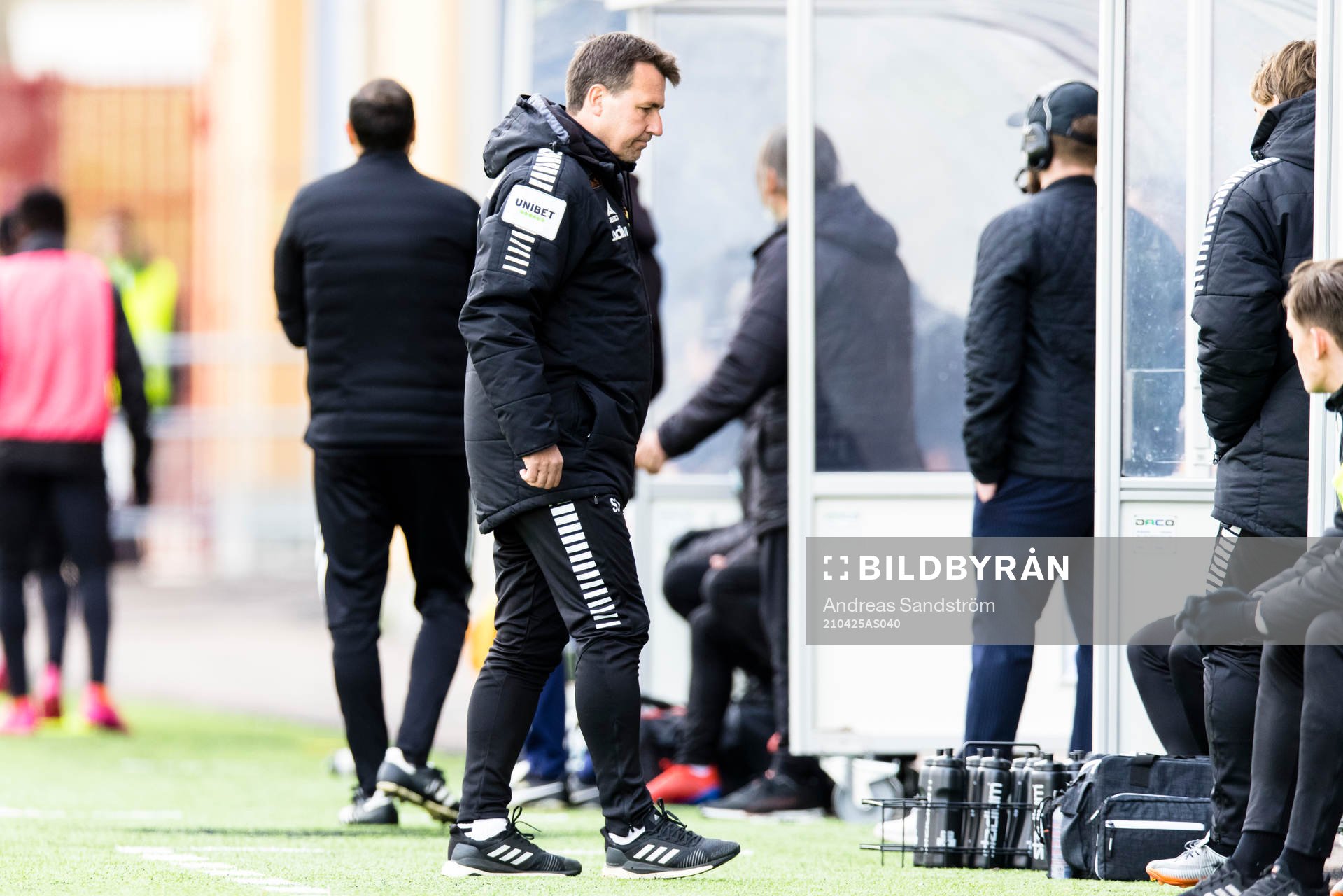 GAIS tränare Stefan Jacobsson deppar